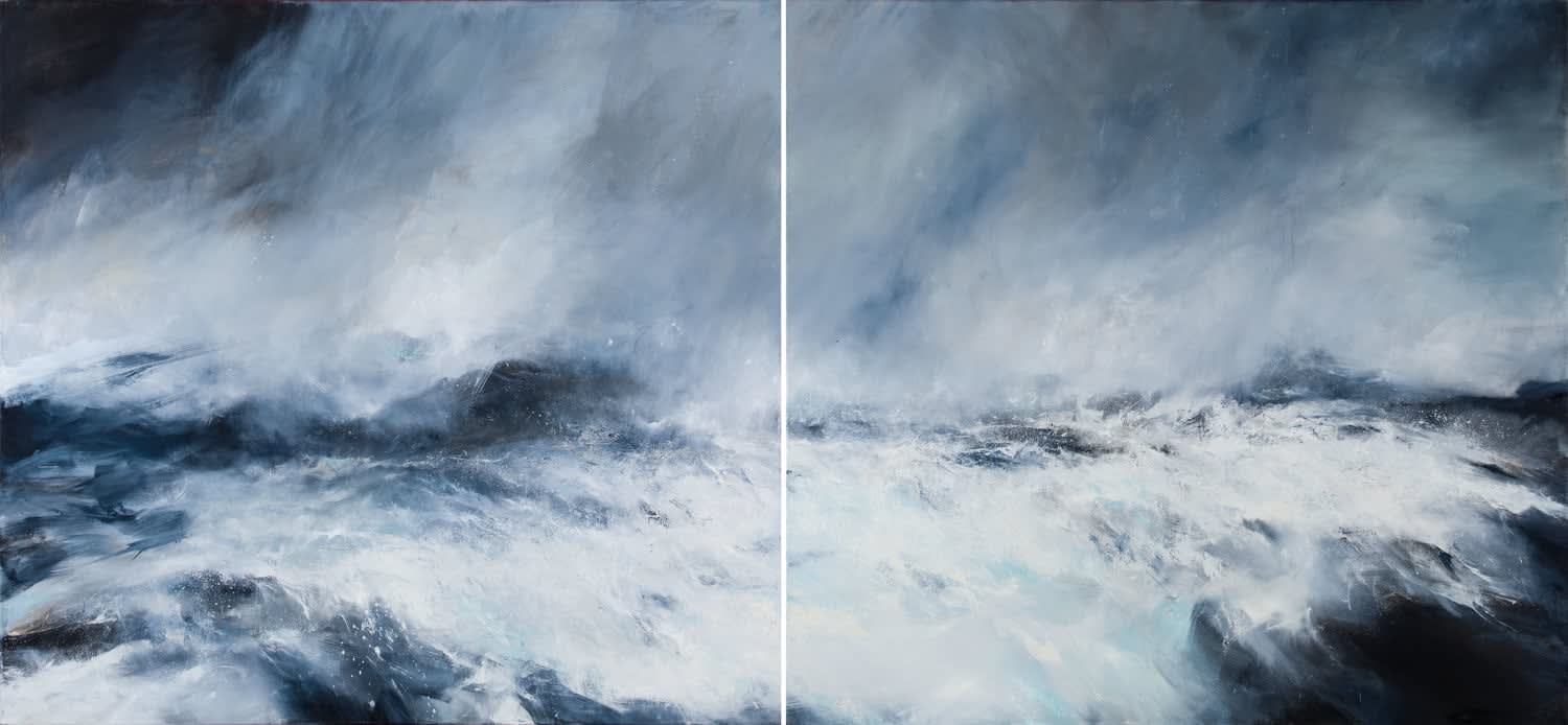 Janette Kerr, Snjóbylus y fir hafinn, Skagaströnd, 2023