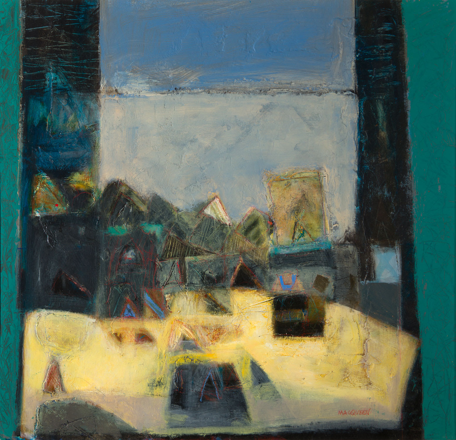 Charles MacQueen RSW RGI, Studio Window, 2016