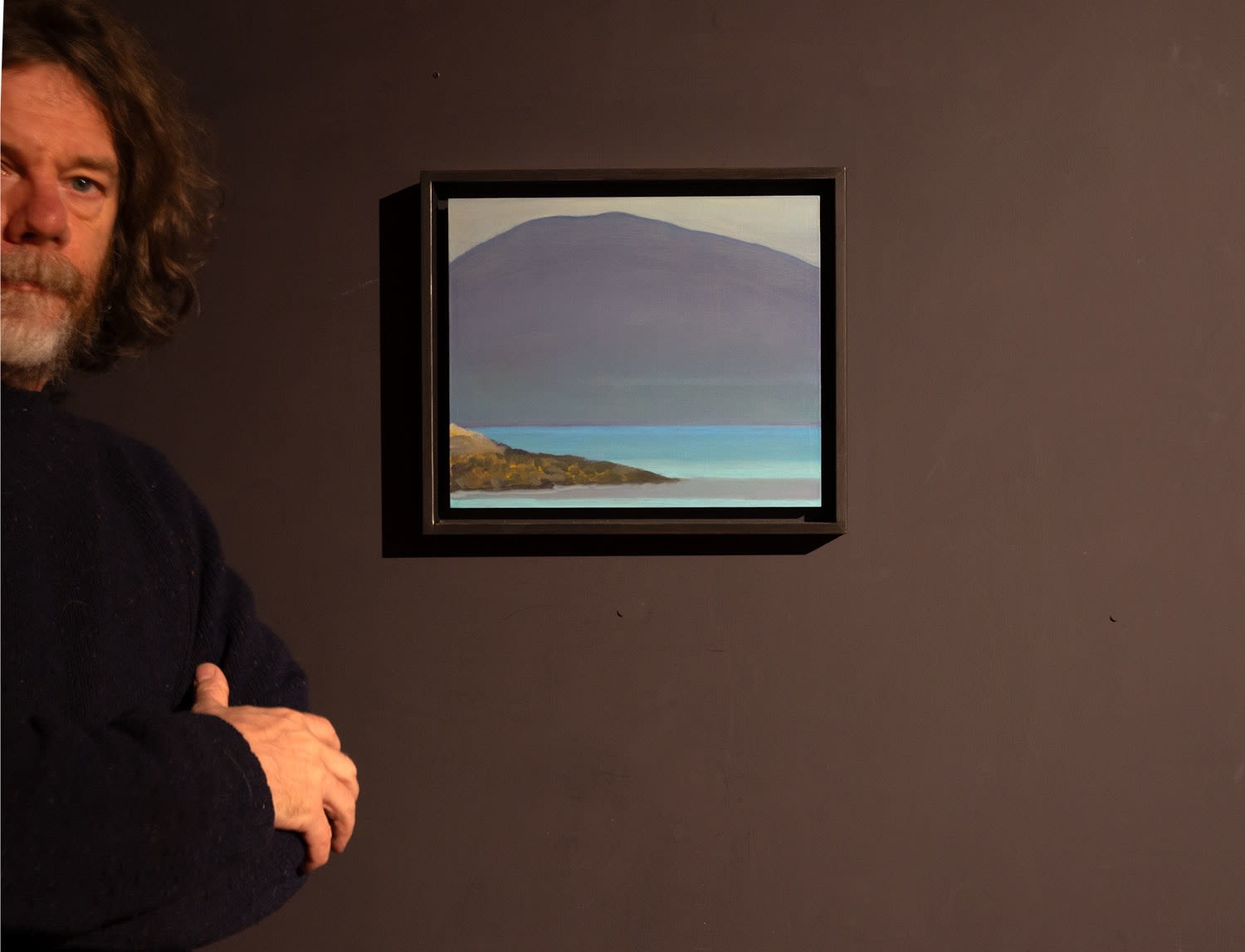 Jane MacNeill, Taransay from Horgabost, 2022