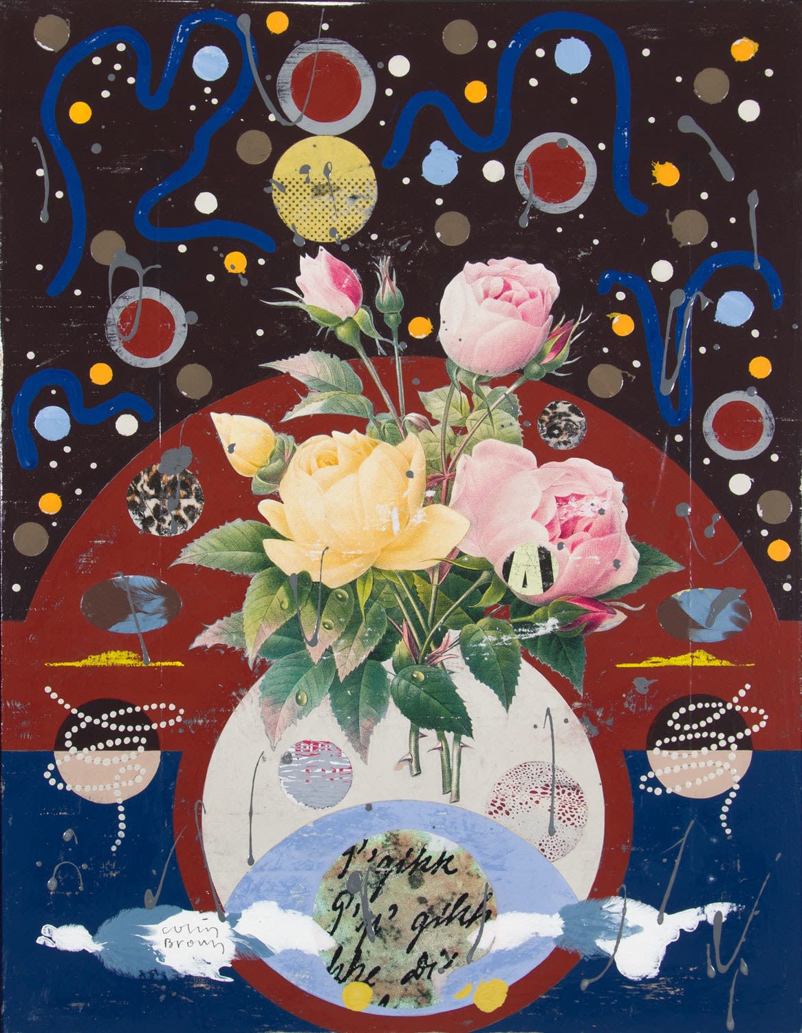 Colin Brown Persian rose