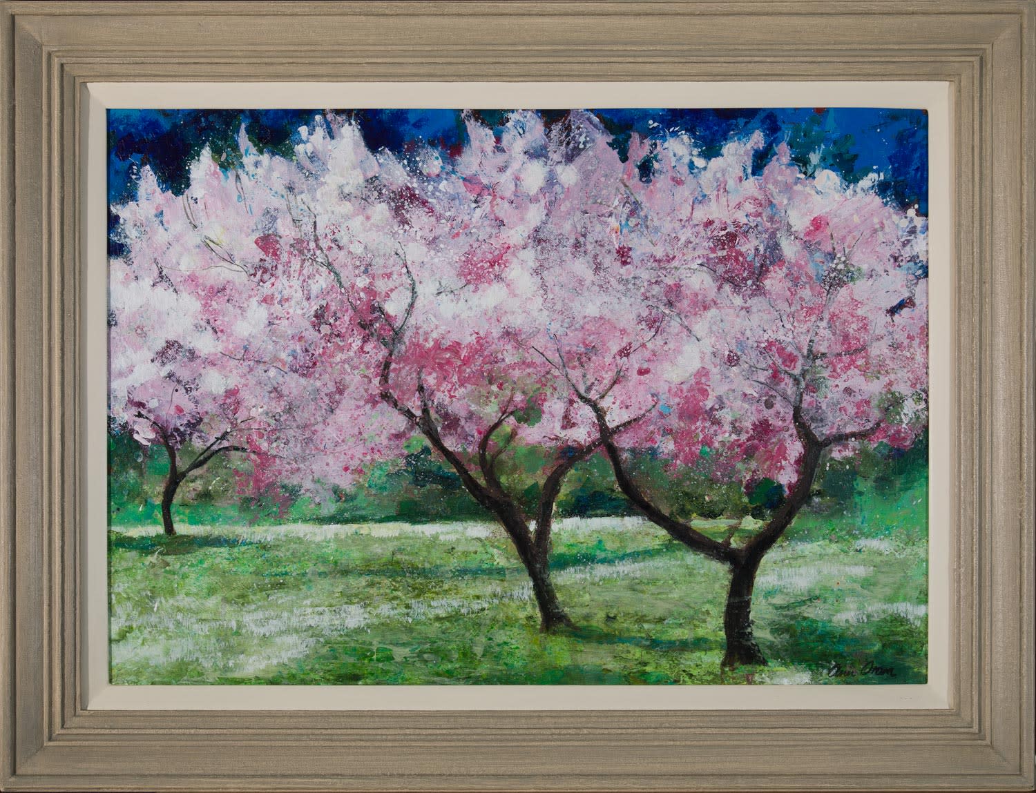 Ann Oram, Blossom Trees in the Meadow, 2021
