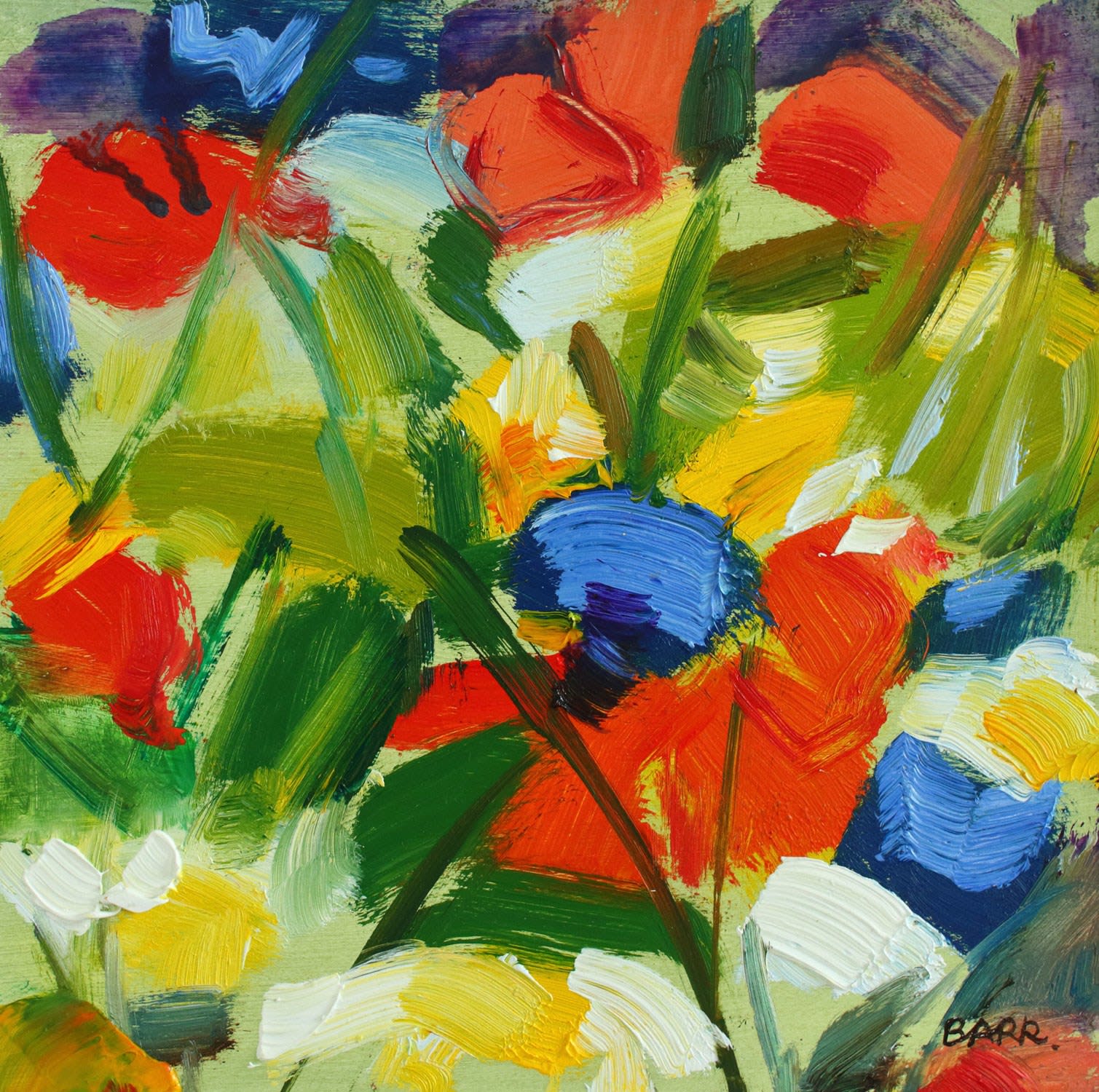 Shona Barr, Wild Flower Array study, 2023