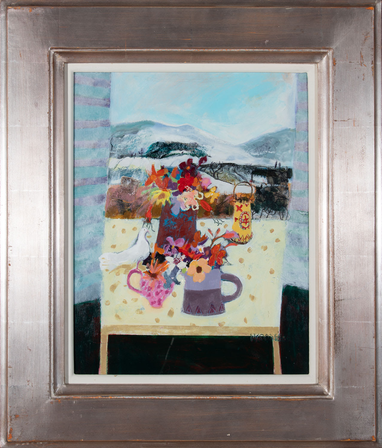 Christine Woodside RSW RGI, Winter Window , 2022