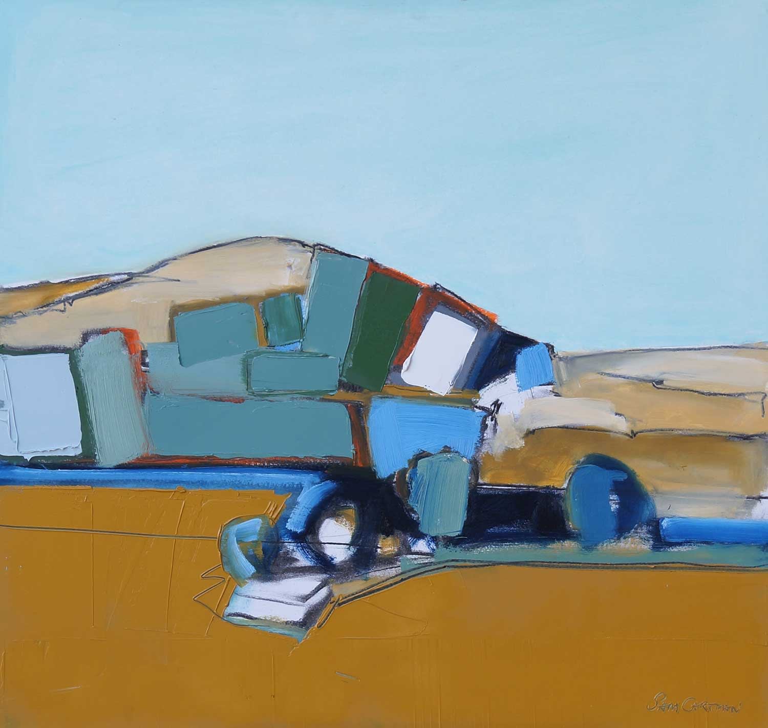 Sam Cartman, Tynron Treelines, 2015