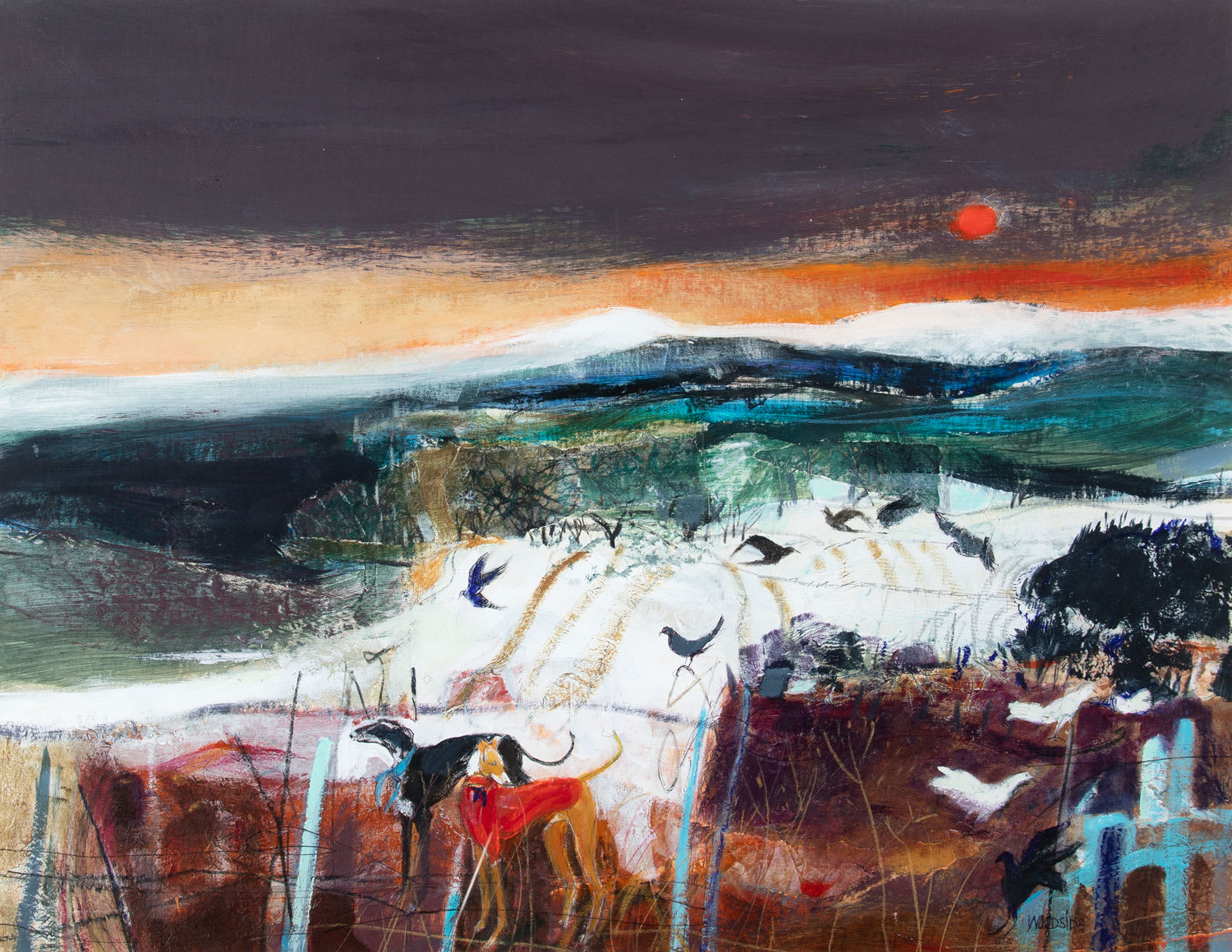 Low Winter Sun, Christine Woodside