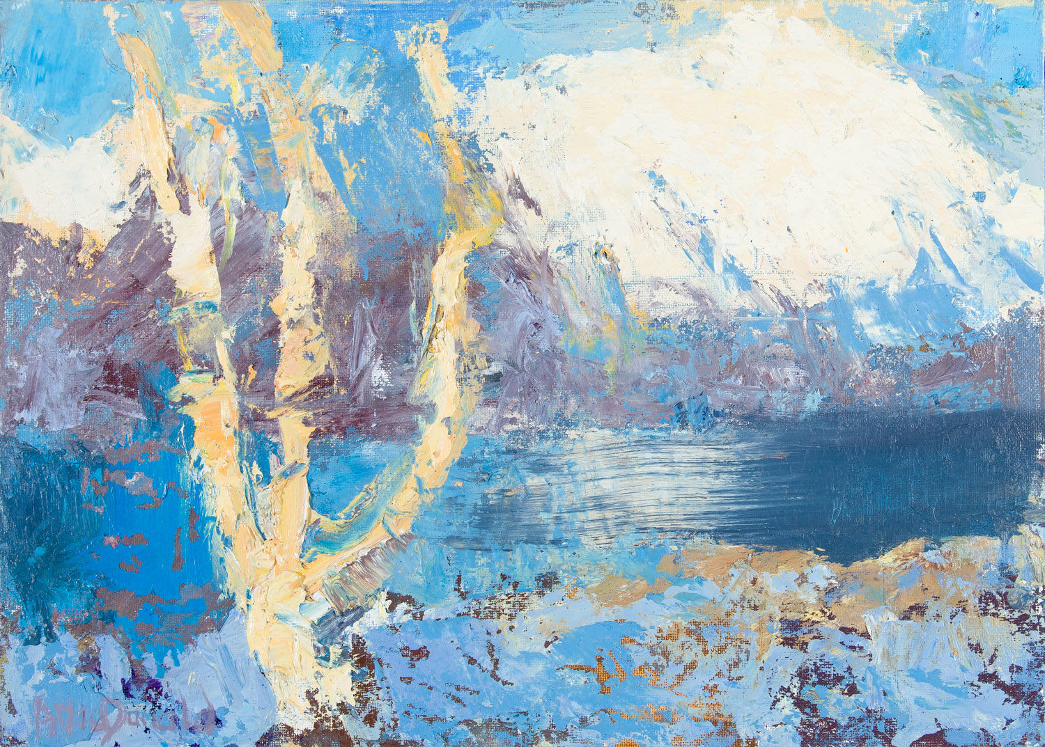 Allan MacDonald, The White One, Torridon, 2023