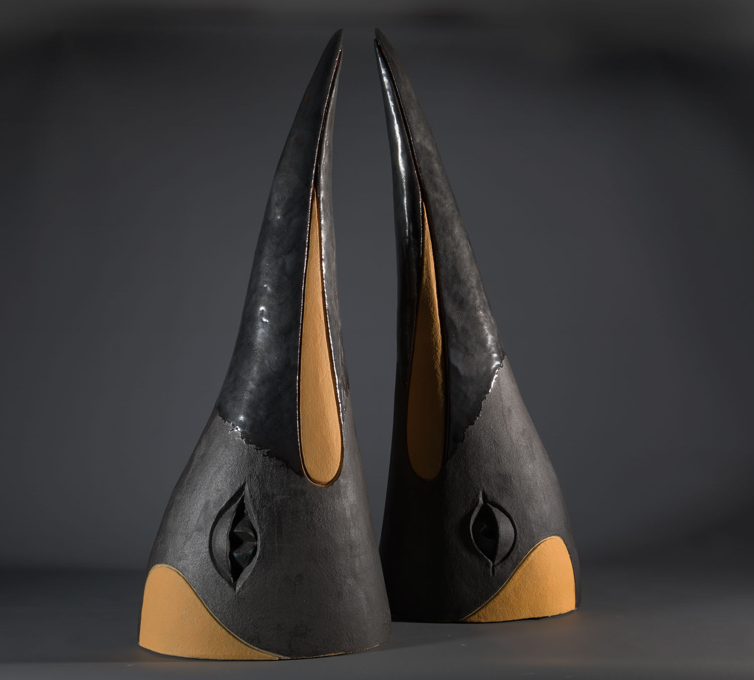 iLLONA MORRICE, Pair of King Penguins,Kilmorack Gallery