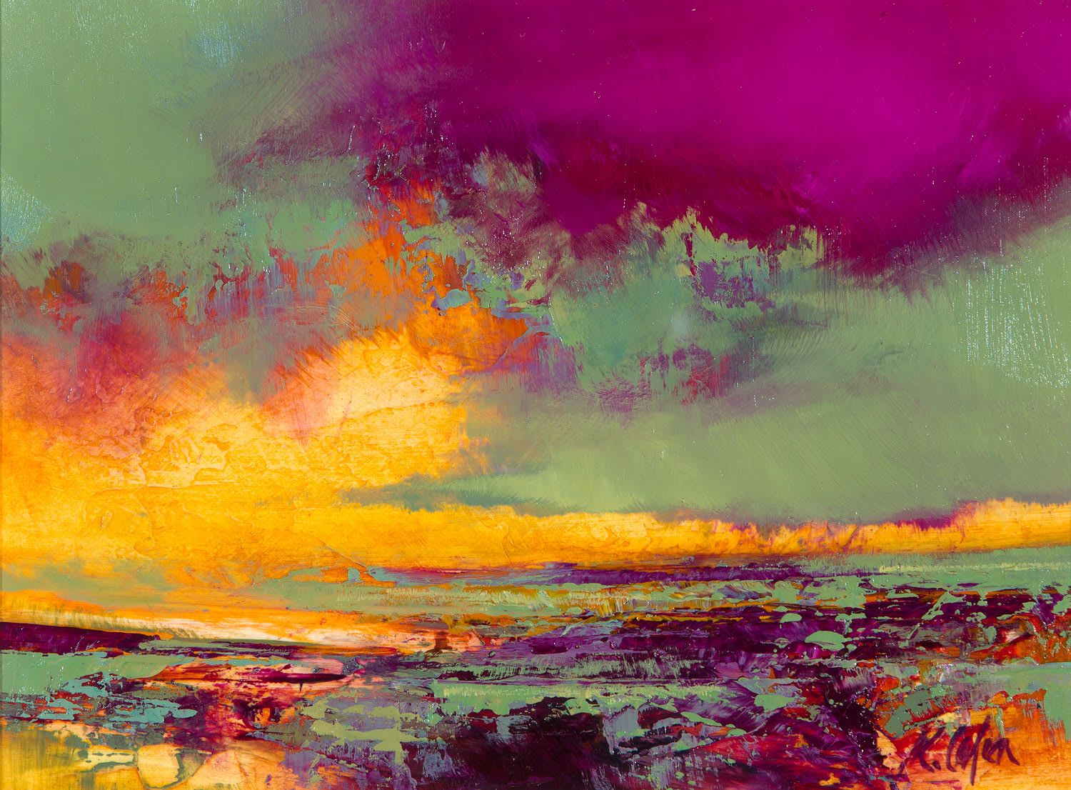 Kirstie Cohen, Landscape Study iii, 2018