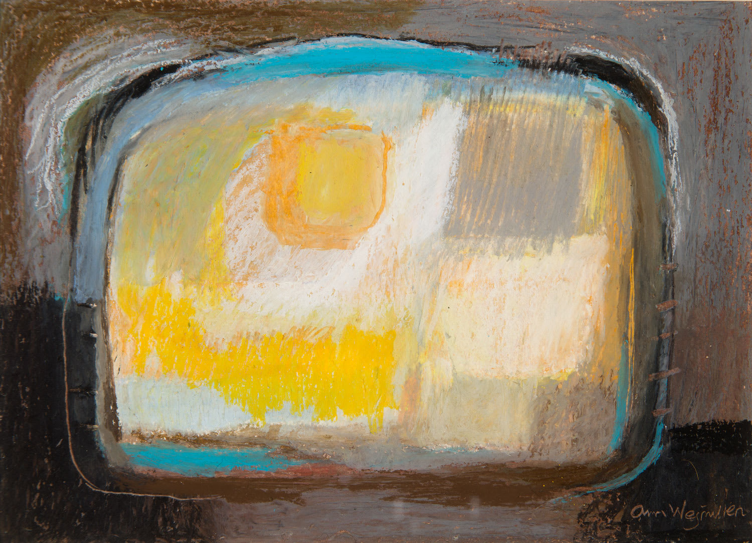 Ann Wegmuller RSW, Night Garden 2, 2019