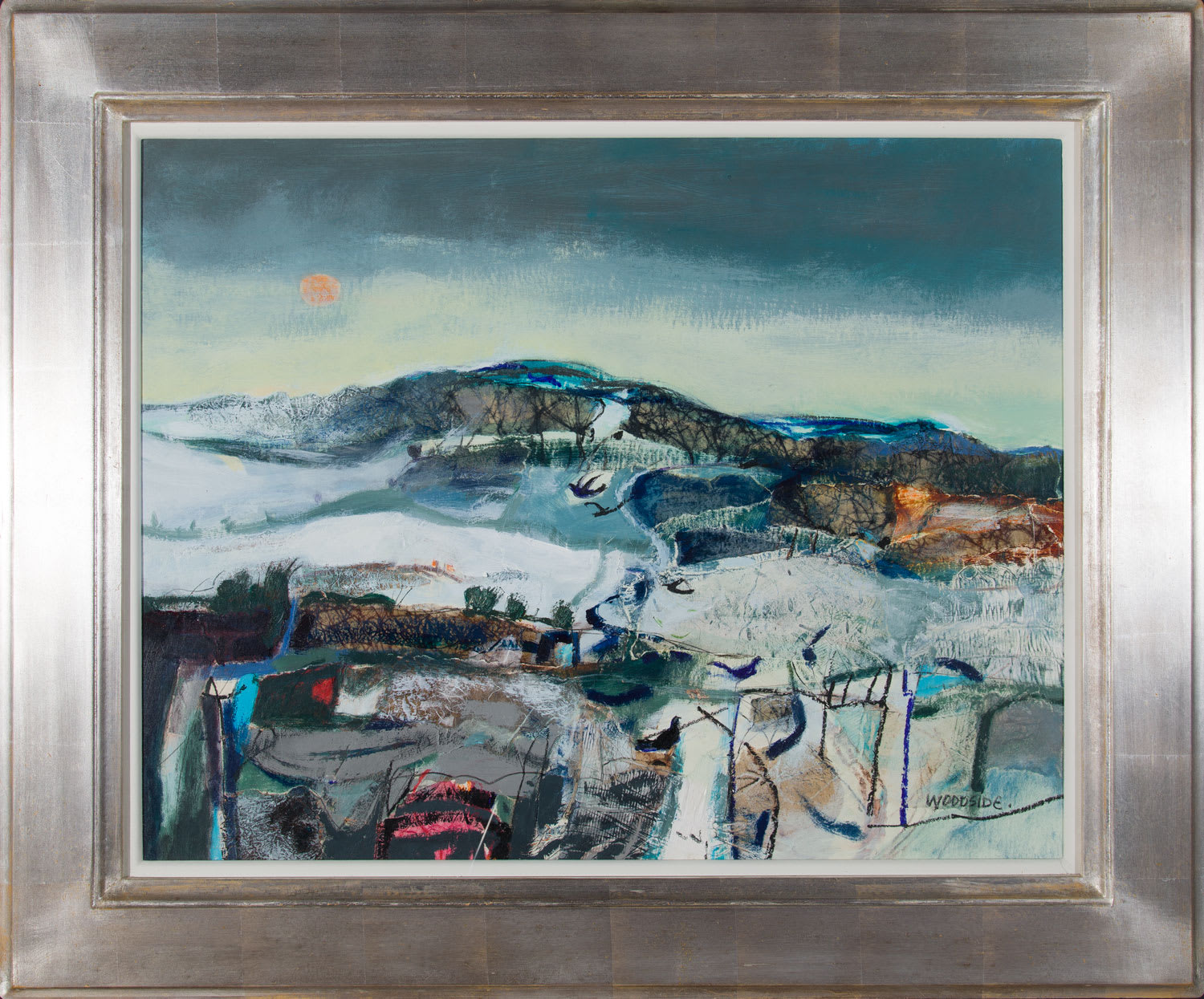 Christine Woodside RSW RGI, Dusk, Fife , 2022