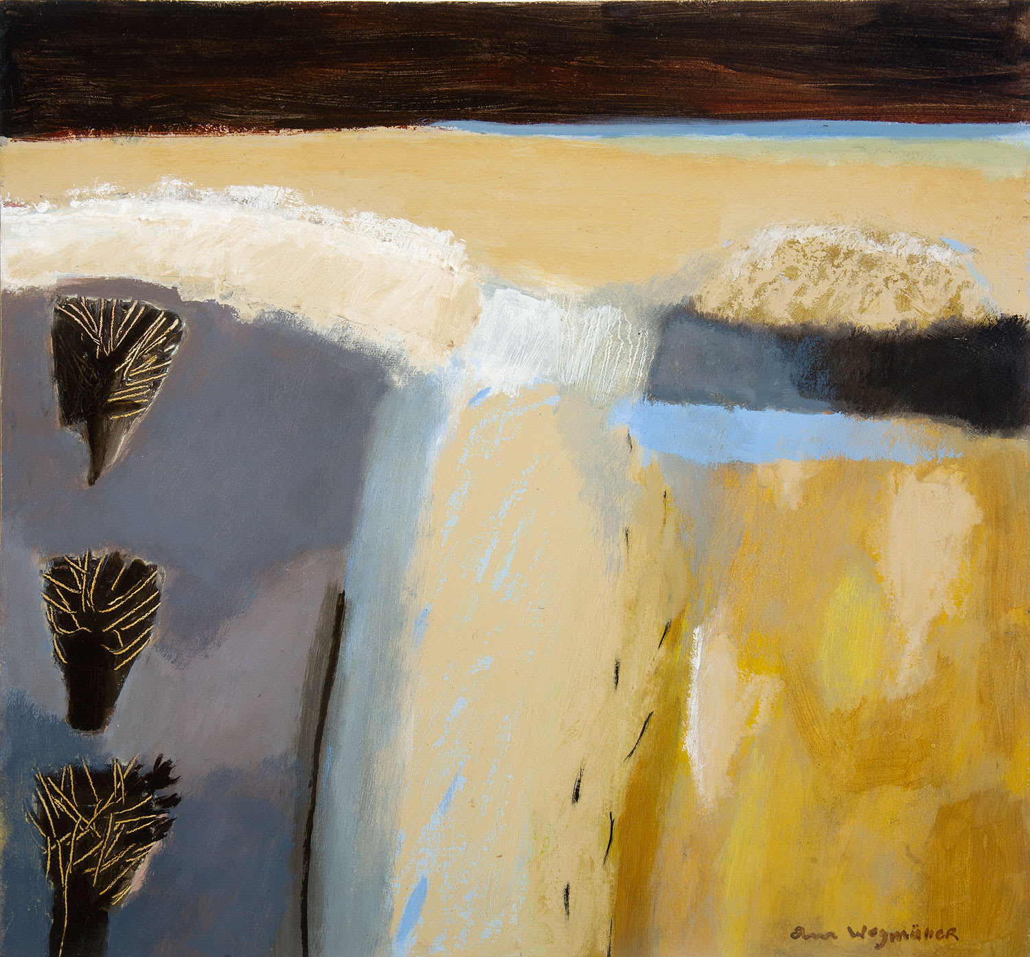 Ann Wegmuller RSW, Hedge Walk 1