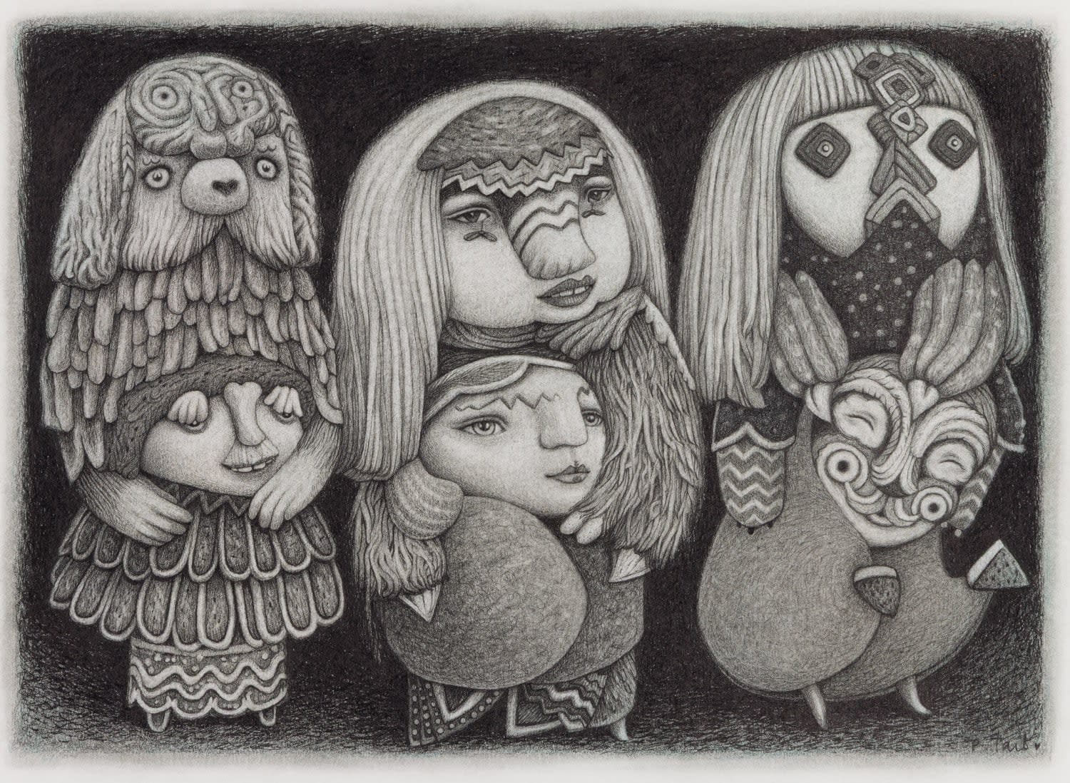 Pamela Tait, The Piggy Backers, 2024