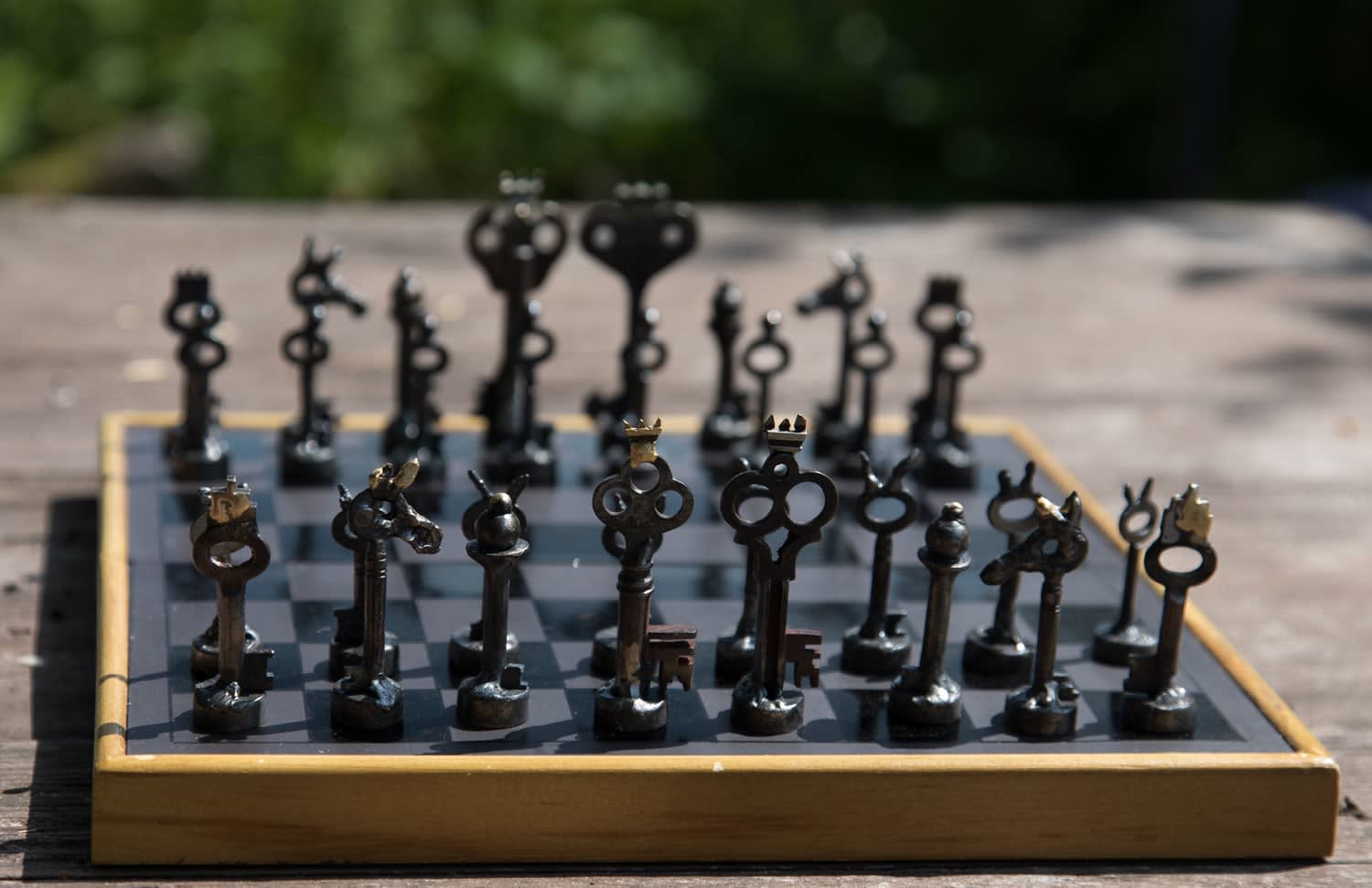 Helen Denerley, Magnetic Chess Set, 2023