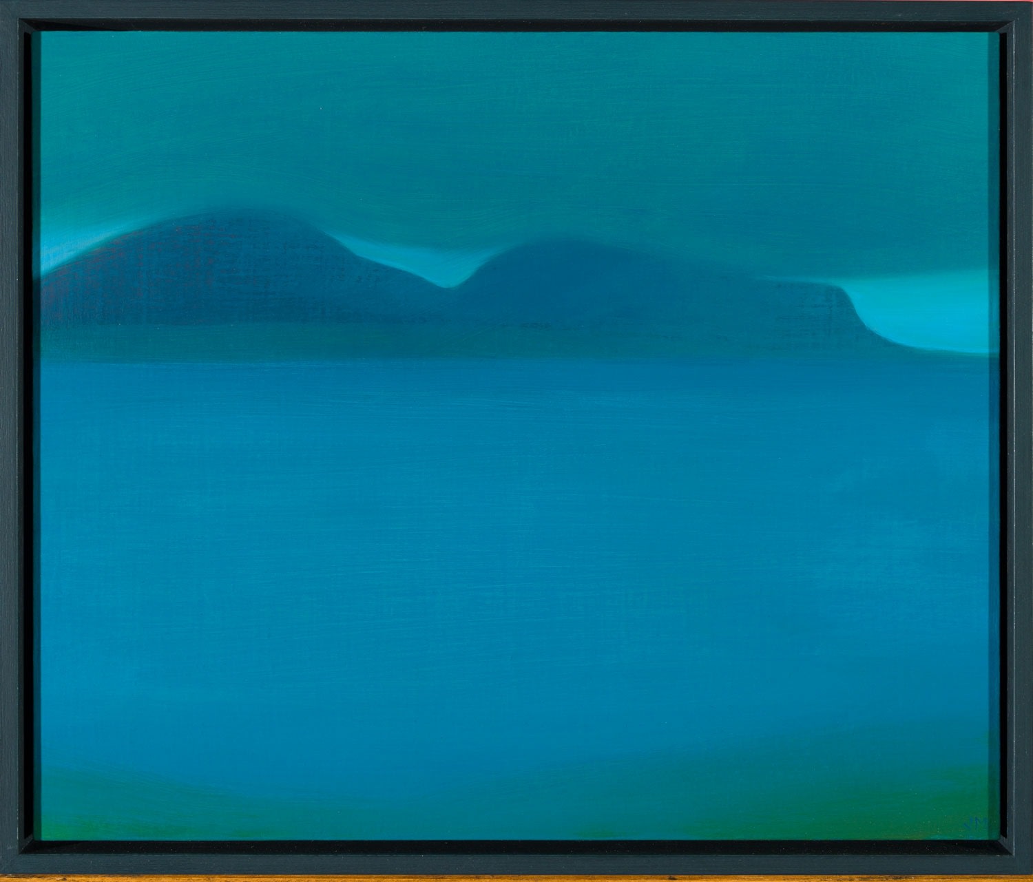 Jane MacNeill, Catching clouds, hills of Hoy, 2024