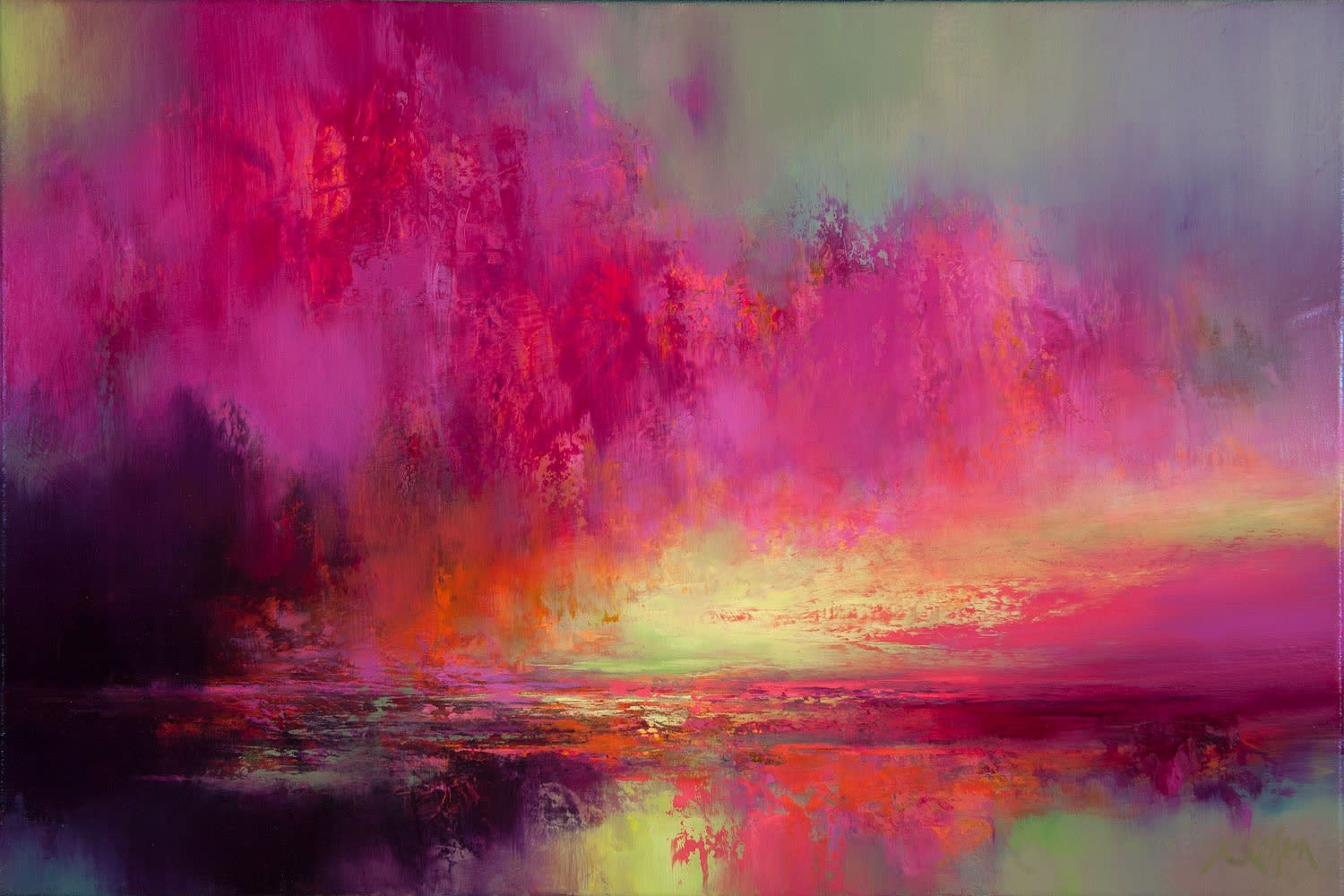 Kirstie Cohen, Pink Clouds, 2016