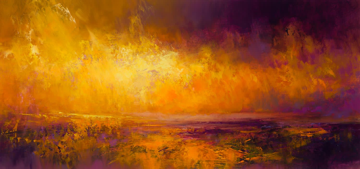 sunset fire | Kirstie Cohen