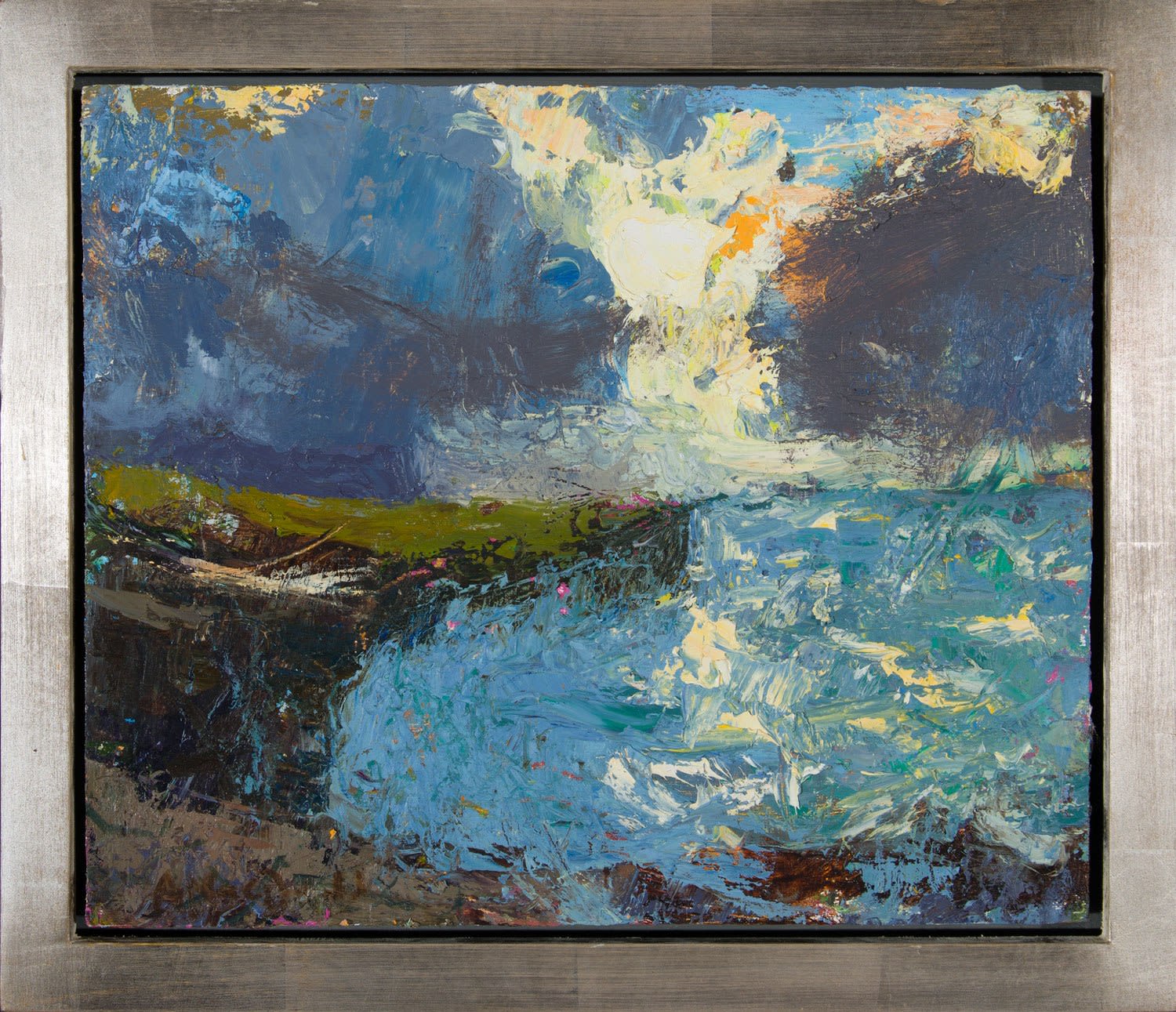 Allan MacDonald, parting, Yesnaby, 2022