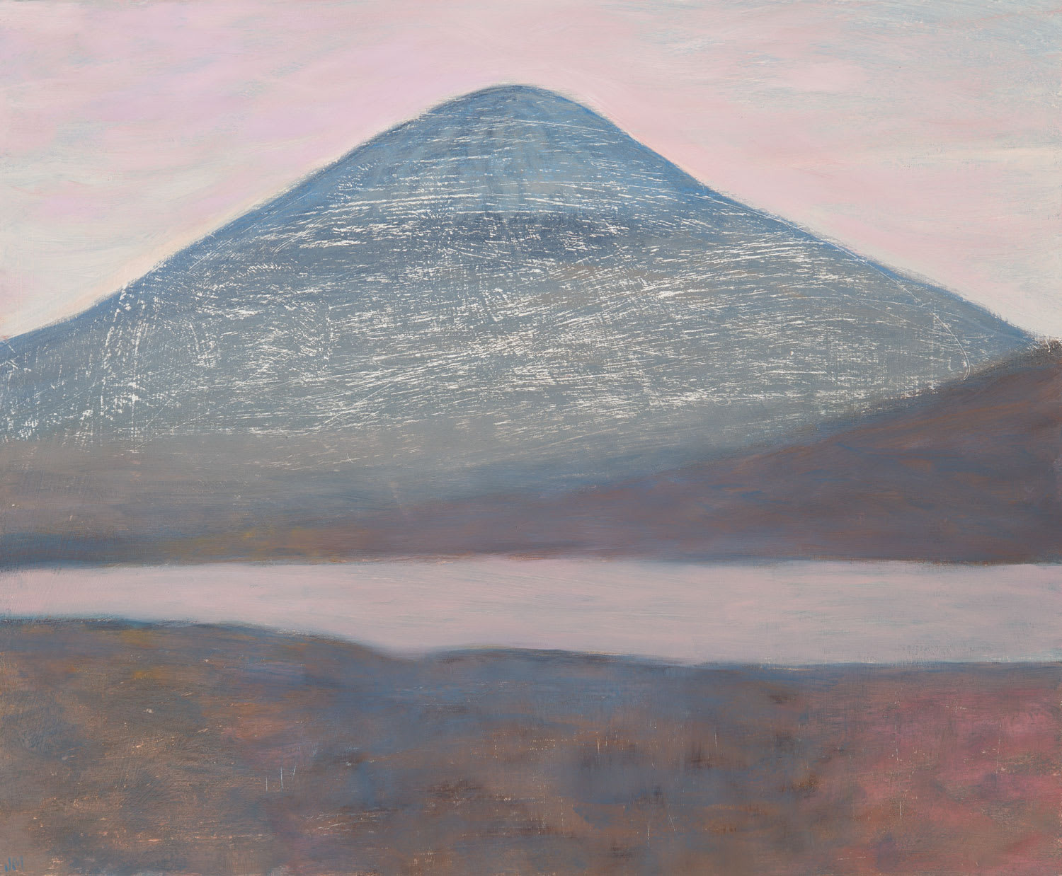 Jane MacNeill, Dusk on the Grey Mountain (Beinn Liath Mhor a Ghuibhais Li), 2020