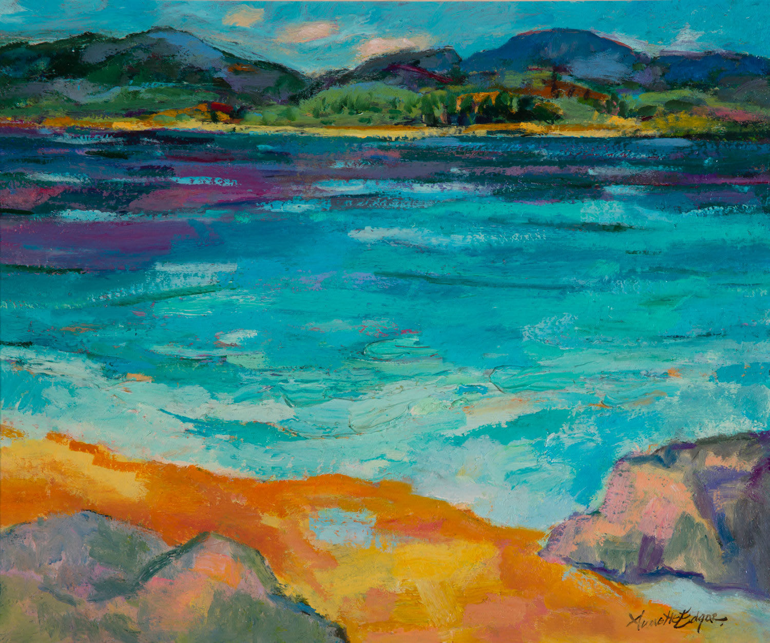 Annette Edgar, East Coast Calm, 2019