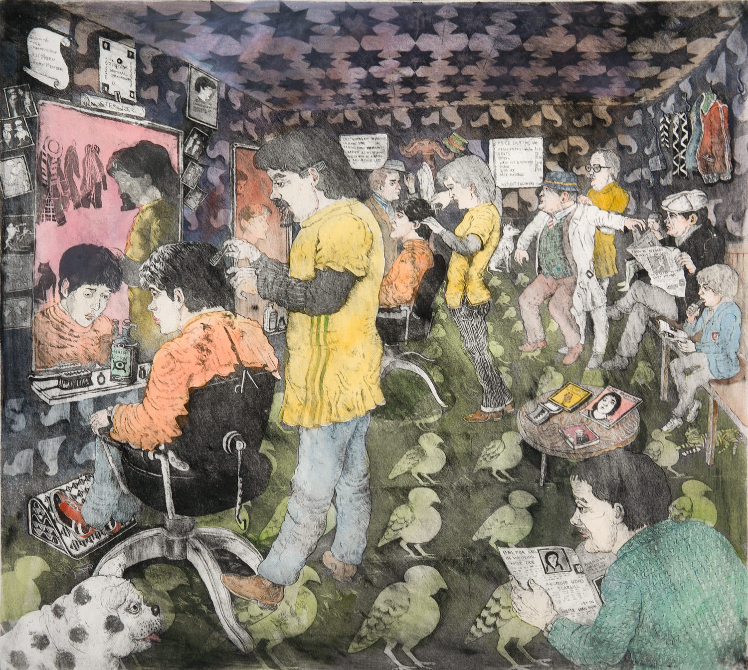 John Johnstone, The Barber Shop