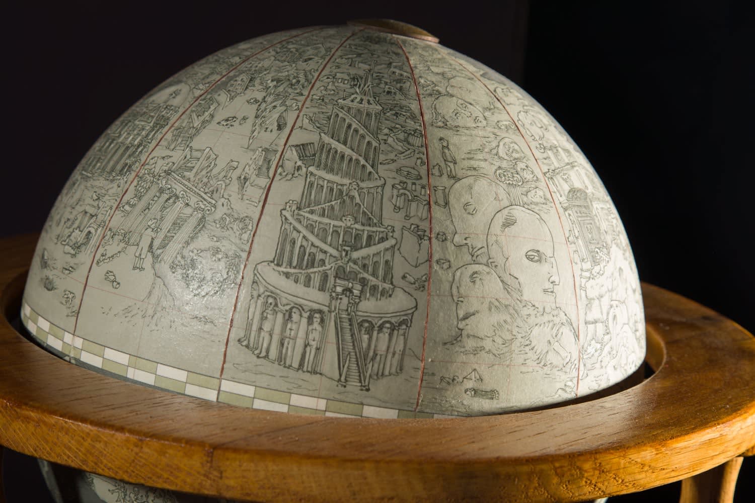 Robert Powell, Ruinwerlt sculpture, 2019