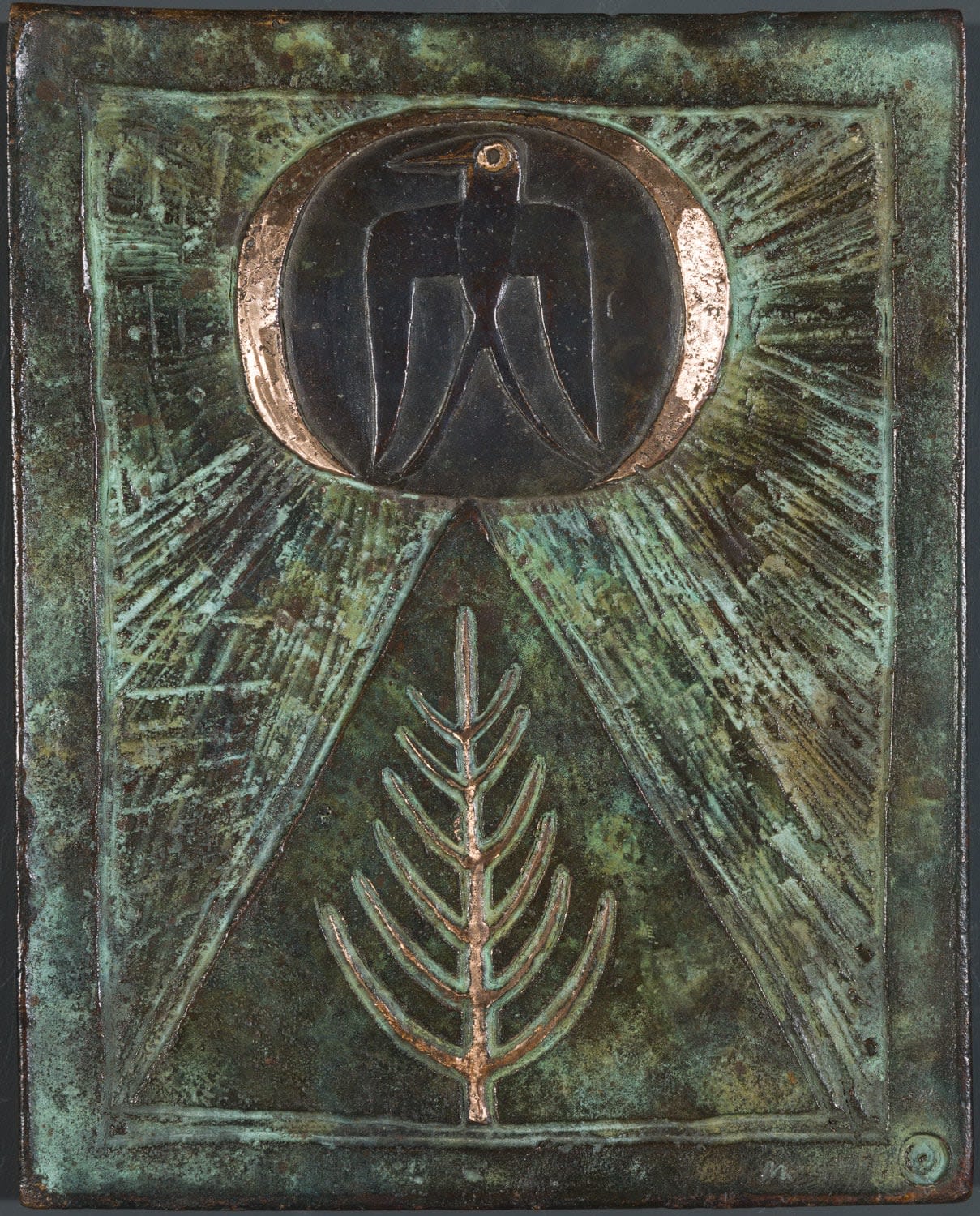 Nicola Moss, Sun/Tree/Mountain, 1991