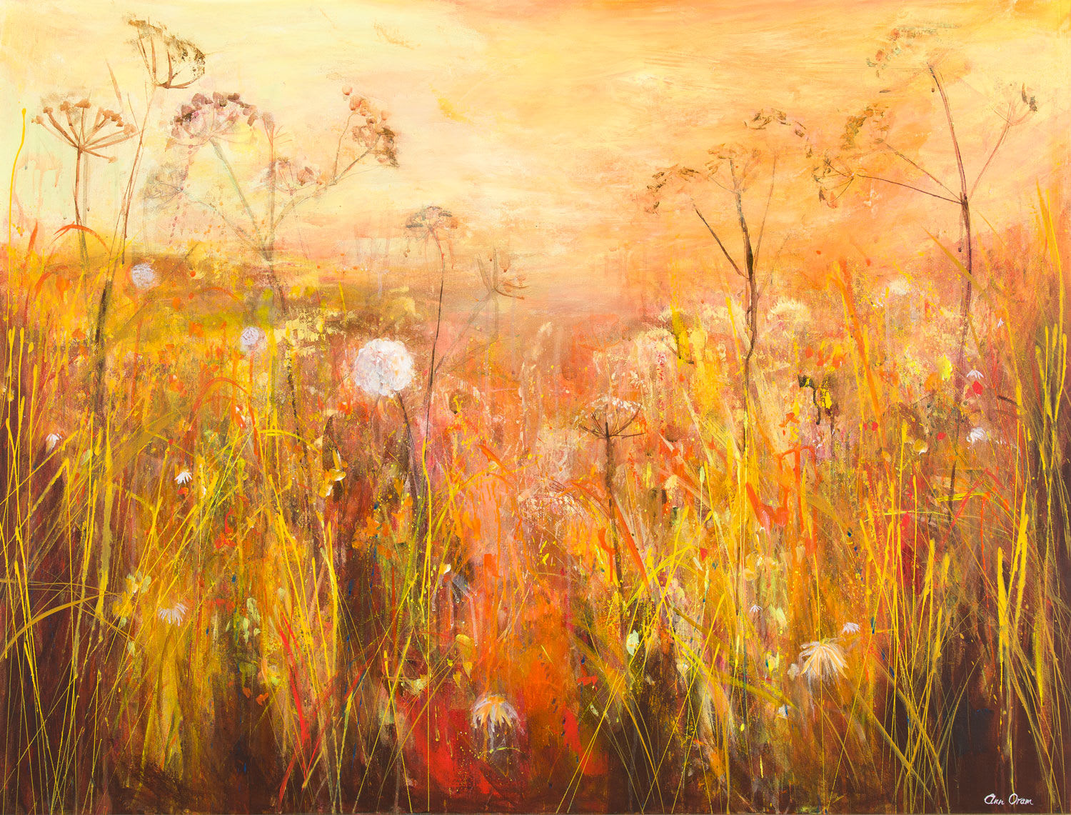 Ann Oram, A Walk in the Fields