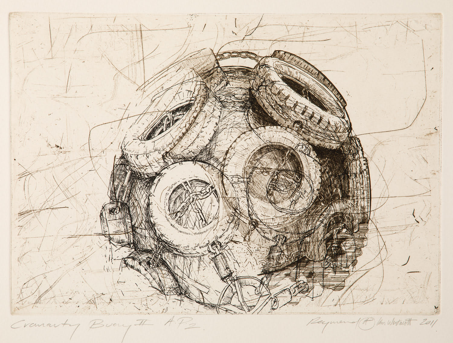 Ian Westacott and Raymond Arnold, Cromarty Buoy II, 2011