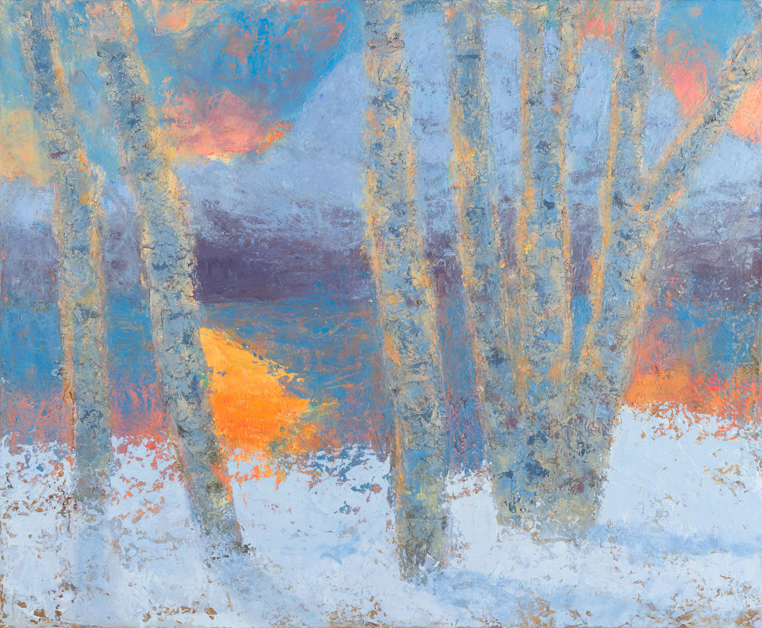 Allan MacDonald, Untitled trees, 2025