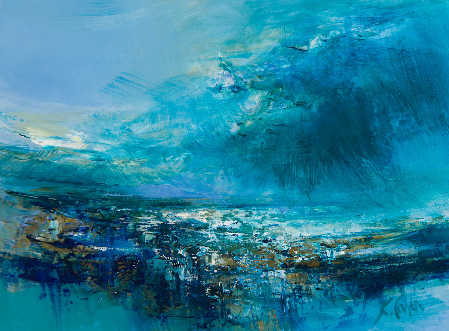 Kirstie Cohen, Landscape study iii, 2019