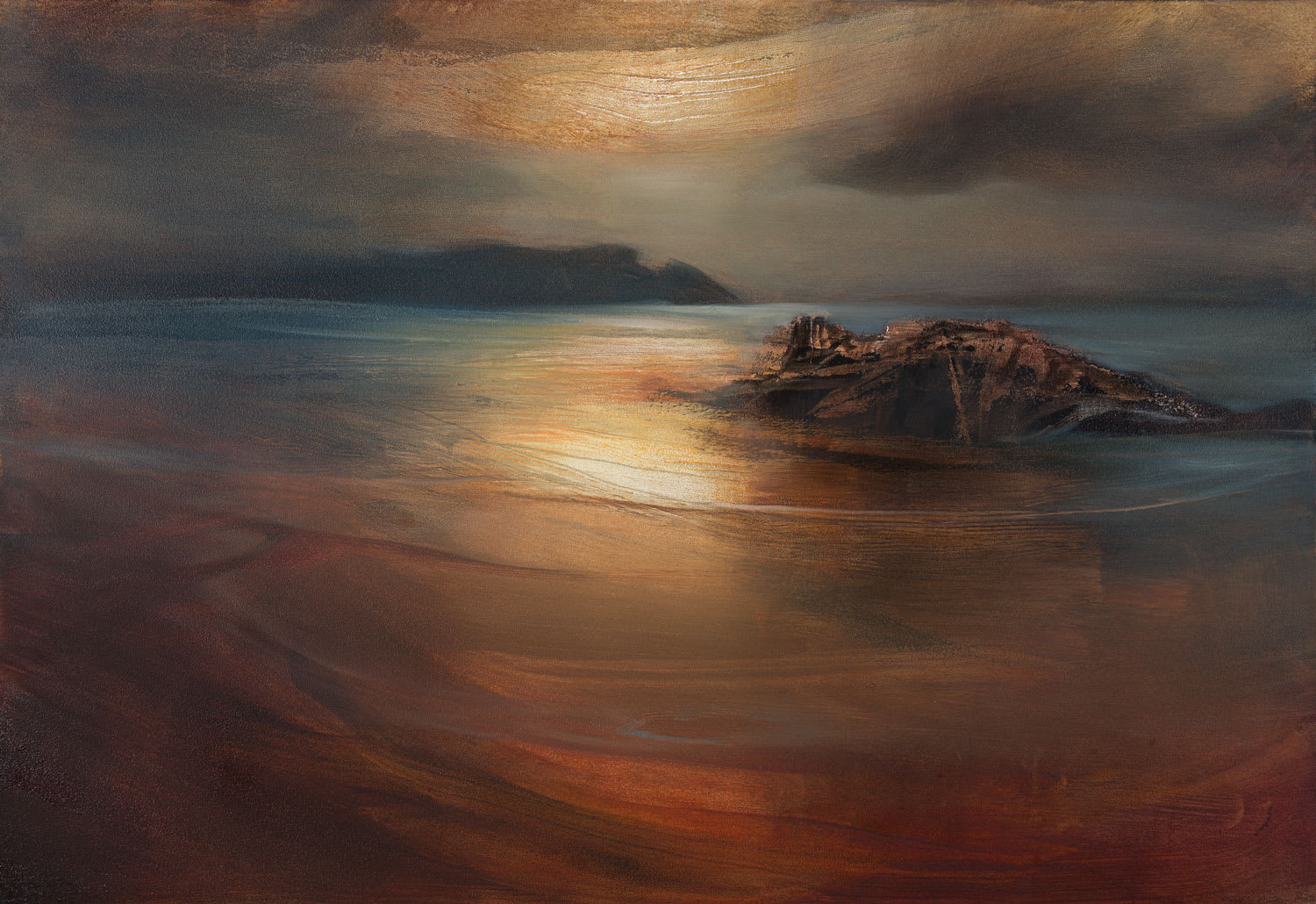 Beth Robertson Fiddes, Golden Light, Clachtoll, 2022
