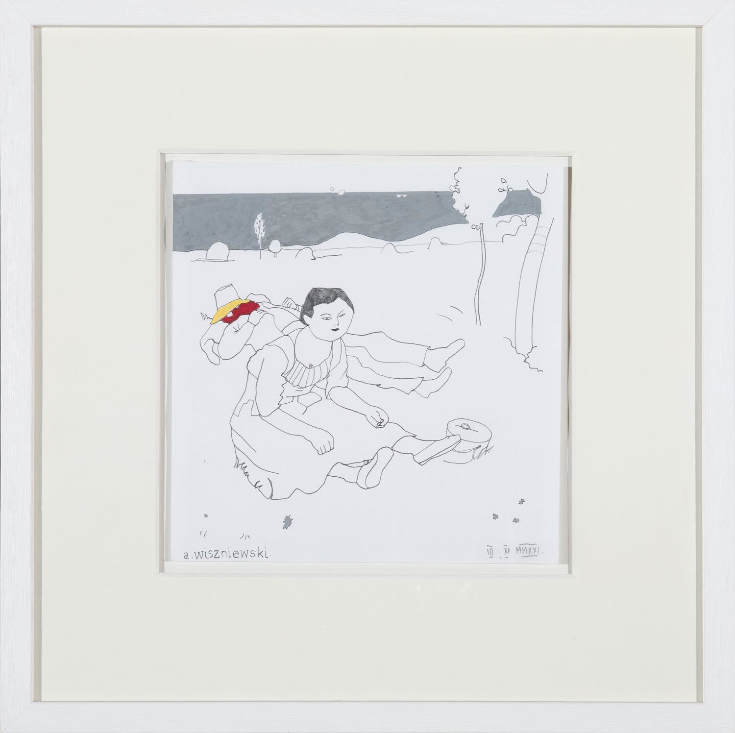 Adrian Wiszniewski, Sex in the Landscape, 2021