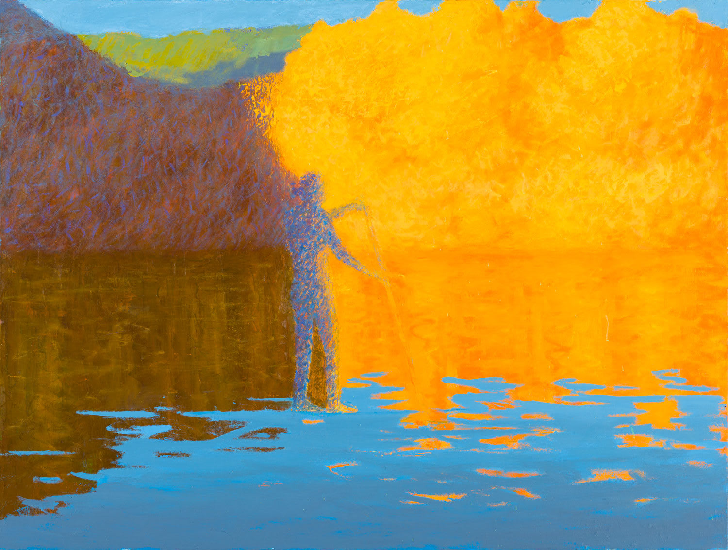 Allan MacDonald, upstream, downstream, Eskadale, 2023