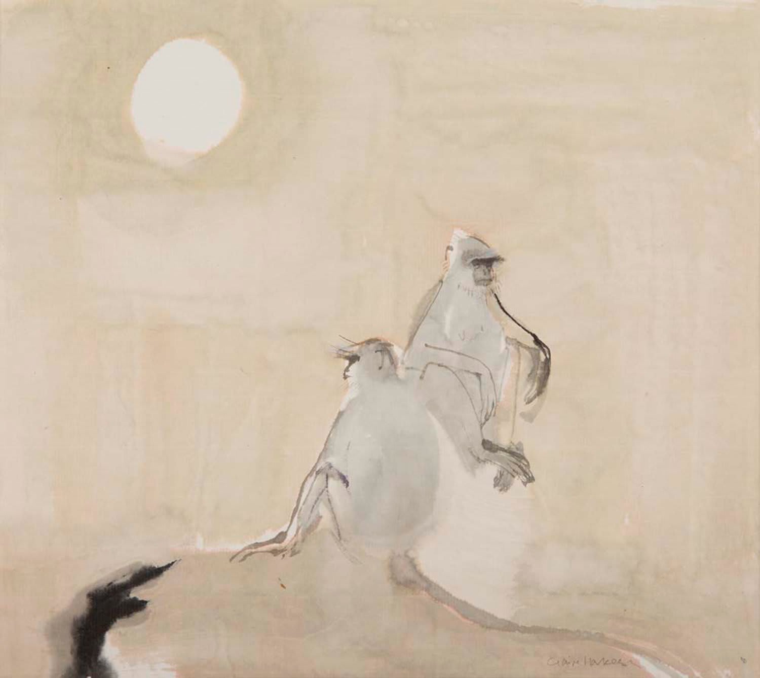 Claire Harkess, moon in the morning