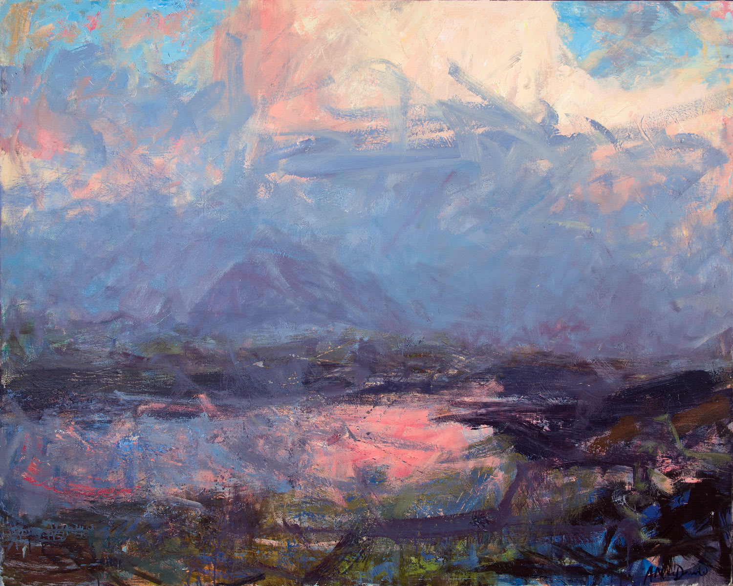 Allan MacDonald | tower of cloud fionaven | Kilmorack Gallery