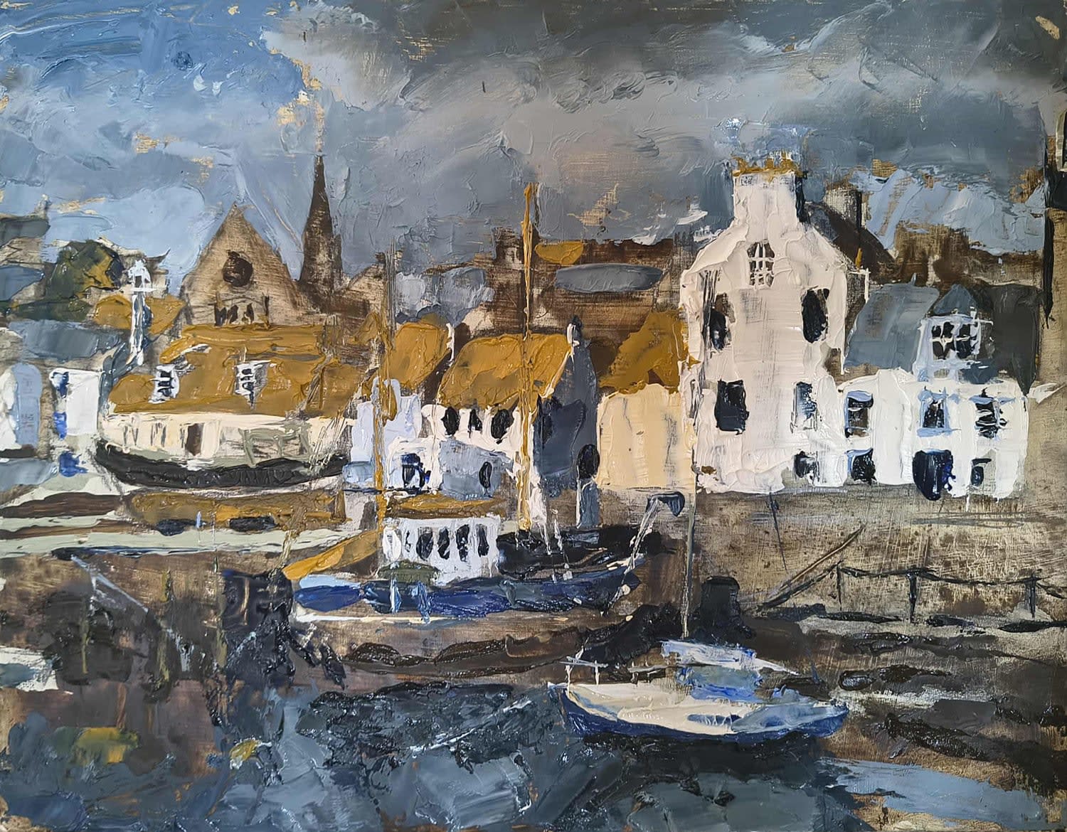 Iona Roberts, St Monans Harbour ii, 2025