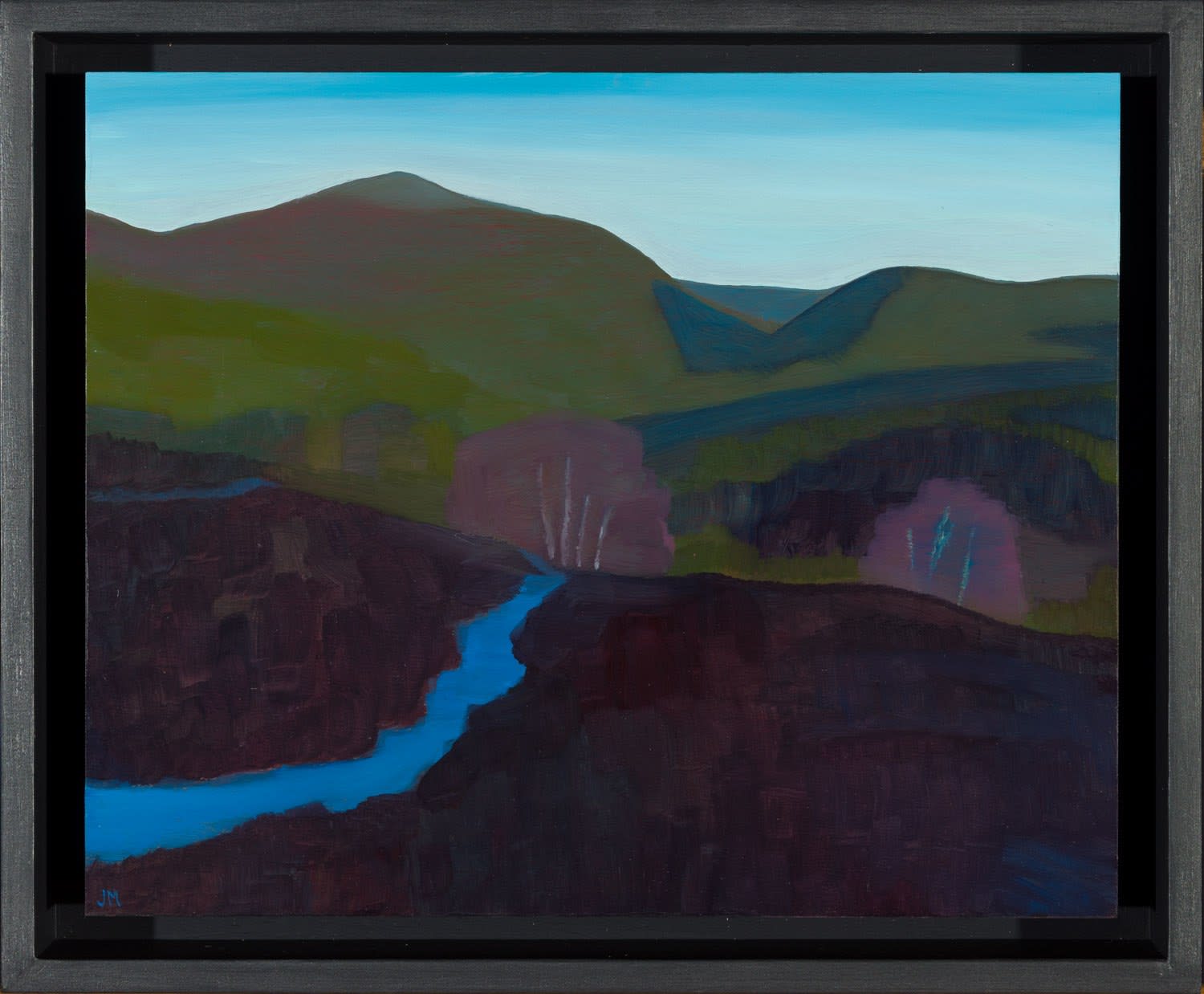 Jane MacNeill, Frosty path, Glenmore, 2023