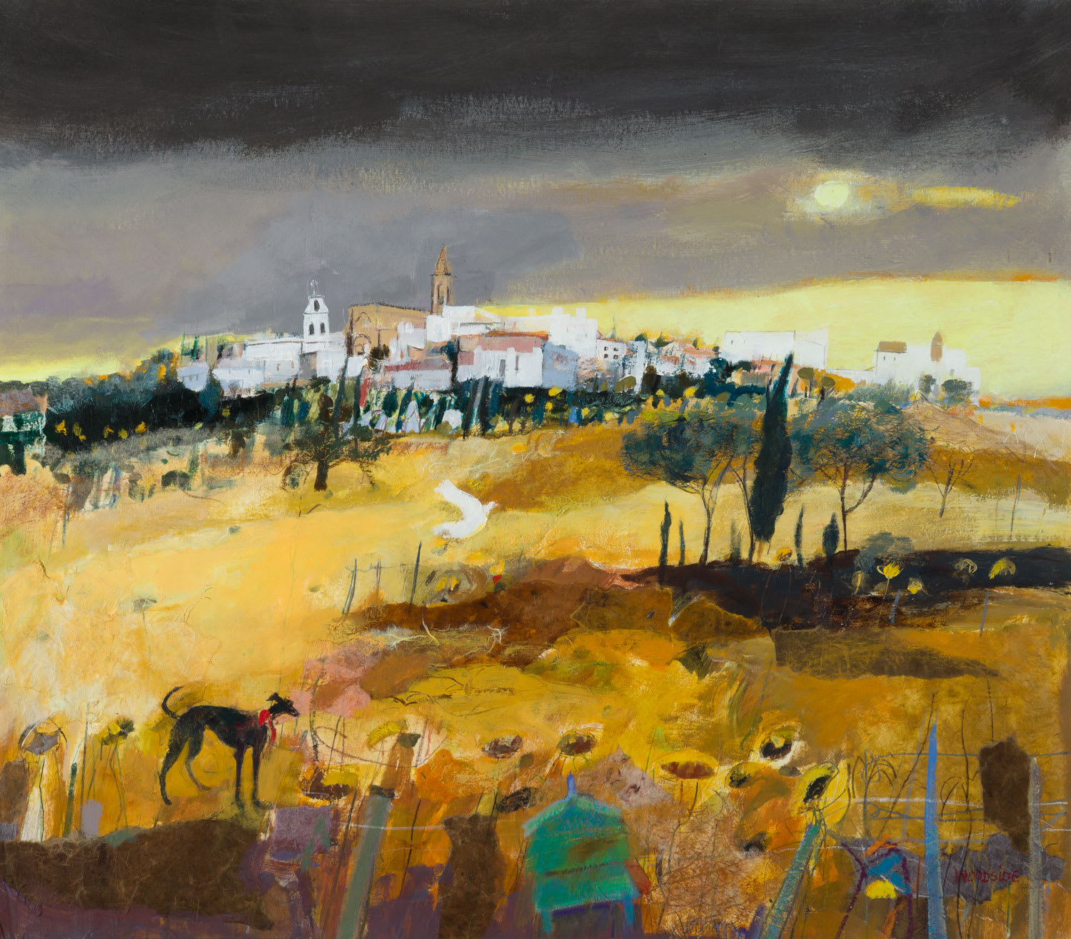 Christine Woodside artist | Andalucia | Kilmorack Gallery