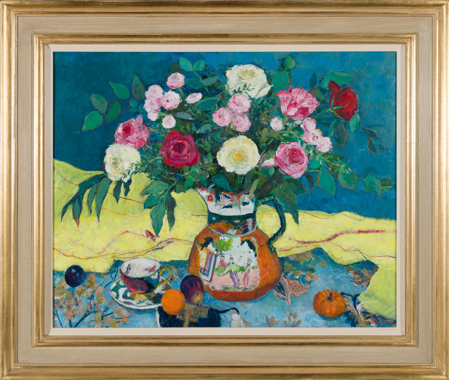 Ann Oram, Roses and Fruit, 2025