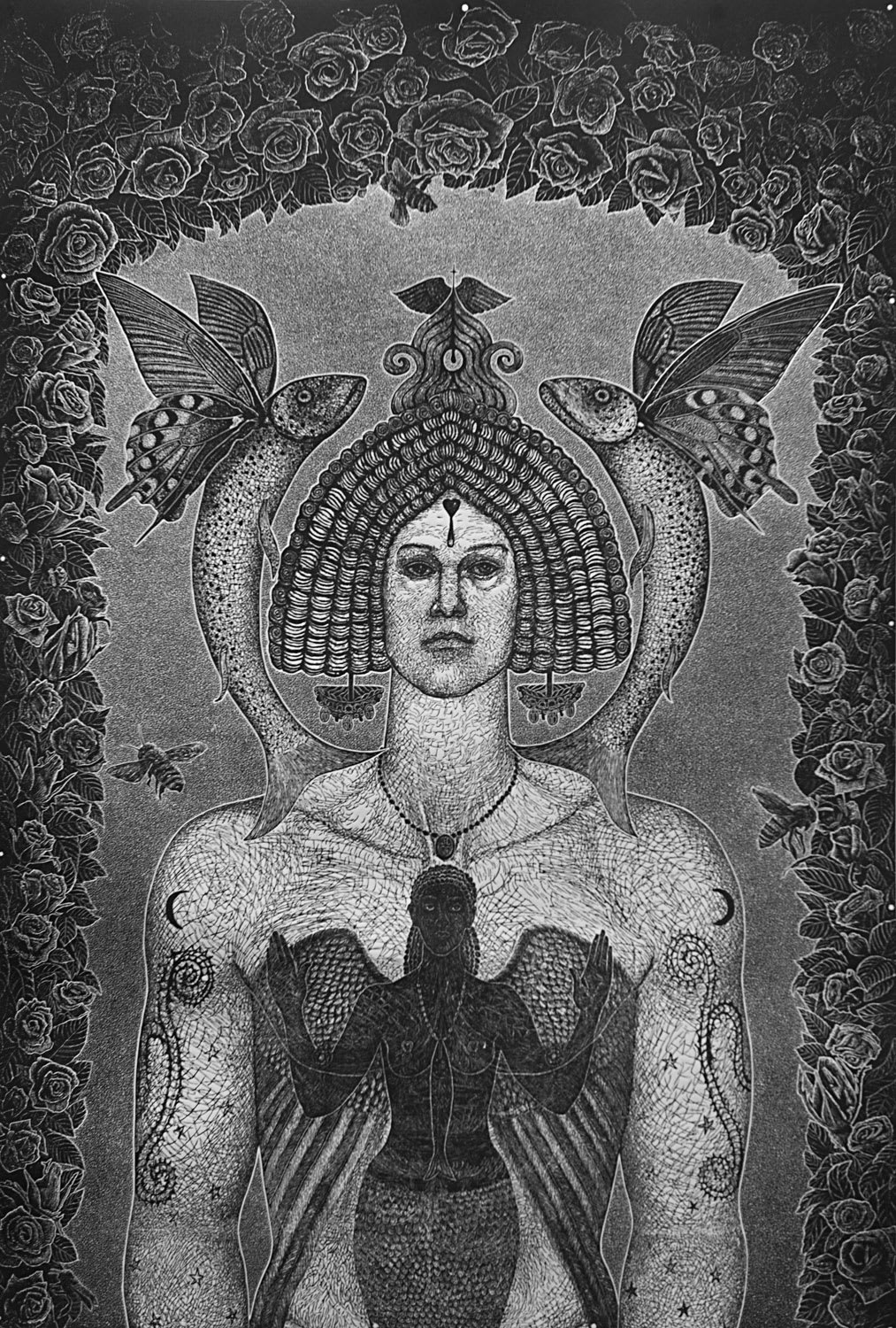 Ade Adesina, Entrance to the Gates of Paradise, 2018