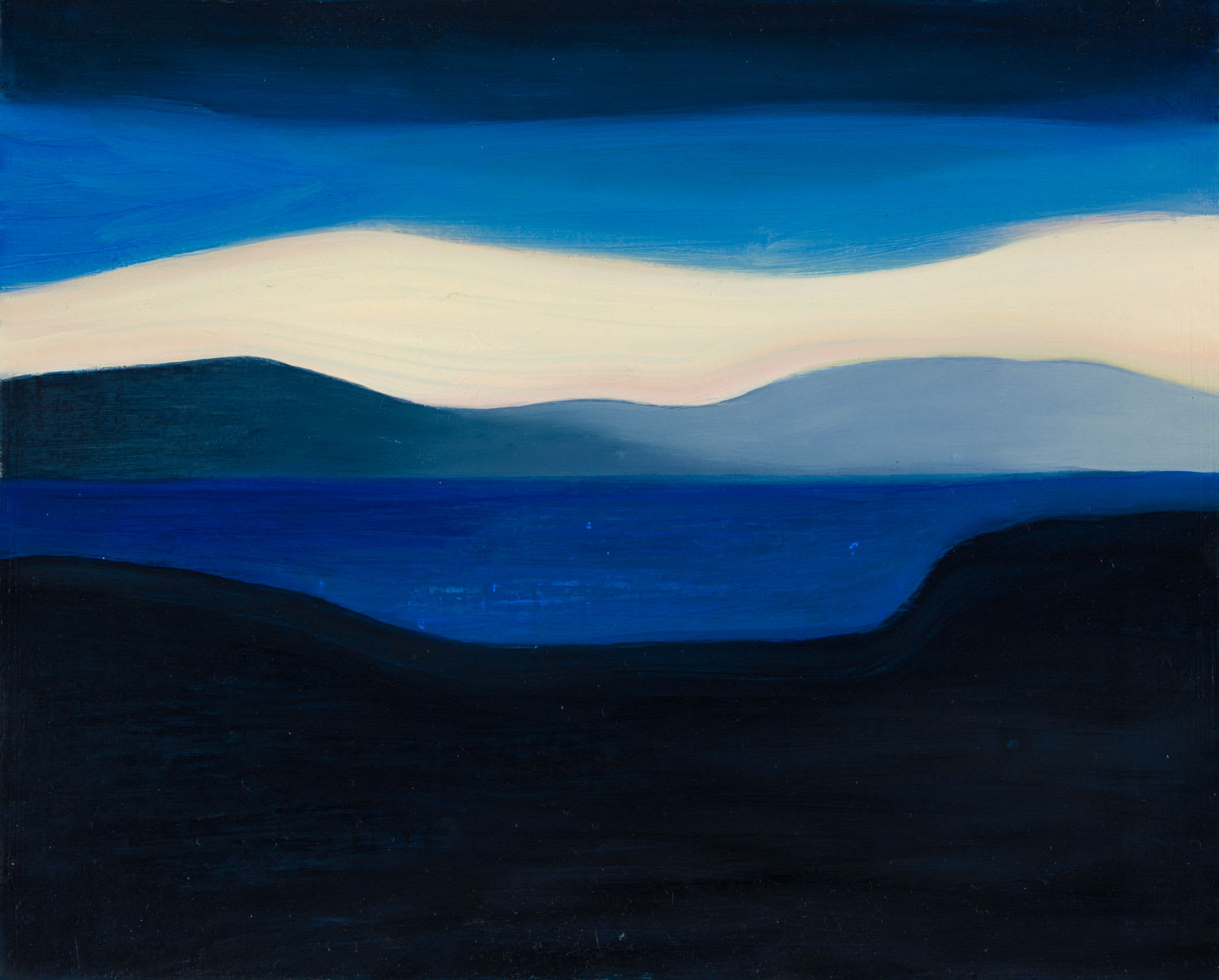 Jane MacNeill, Dawn at Ness, study, 2022