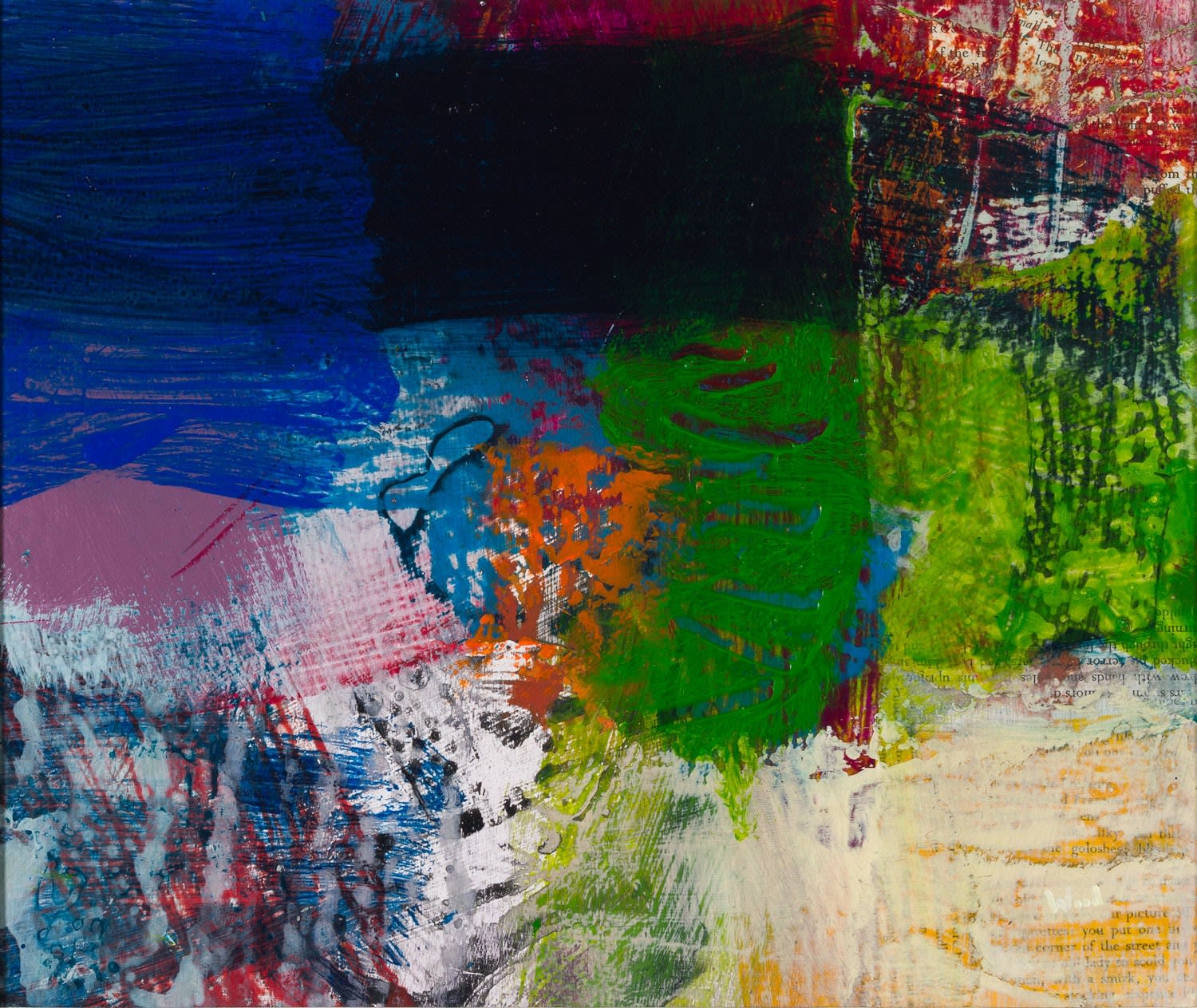 Christopher Wood RSW, Rain-wet Shore, 2023