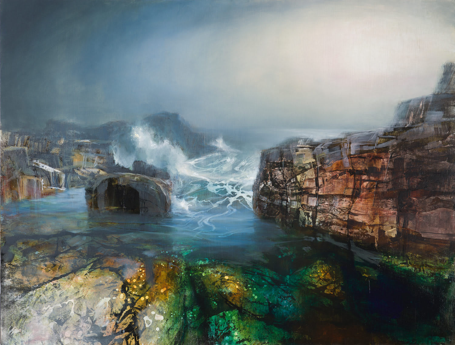 Beth Robertson Fiddes, Incoming Tide, Stoer, 2020