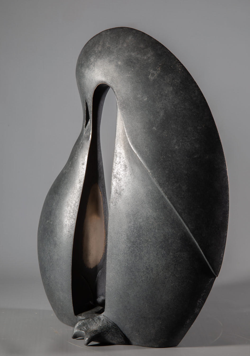 illona Morrice | bronze penguin | Kilmorack Gallery