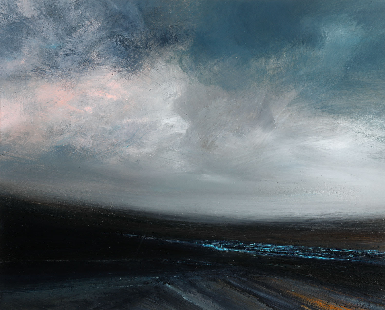 Ruth Brownlee, Coarse Dusk Gale: Whale Firth, Yell