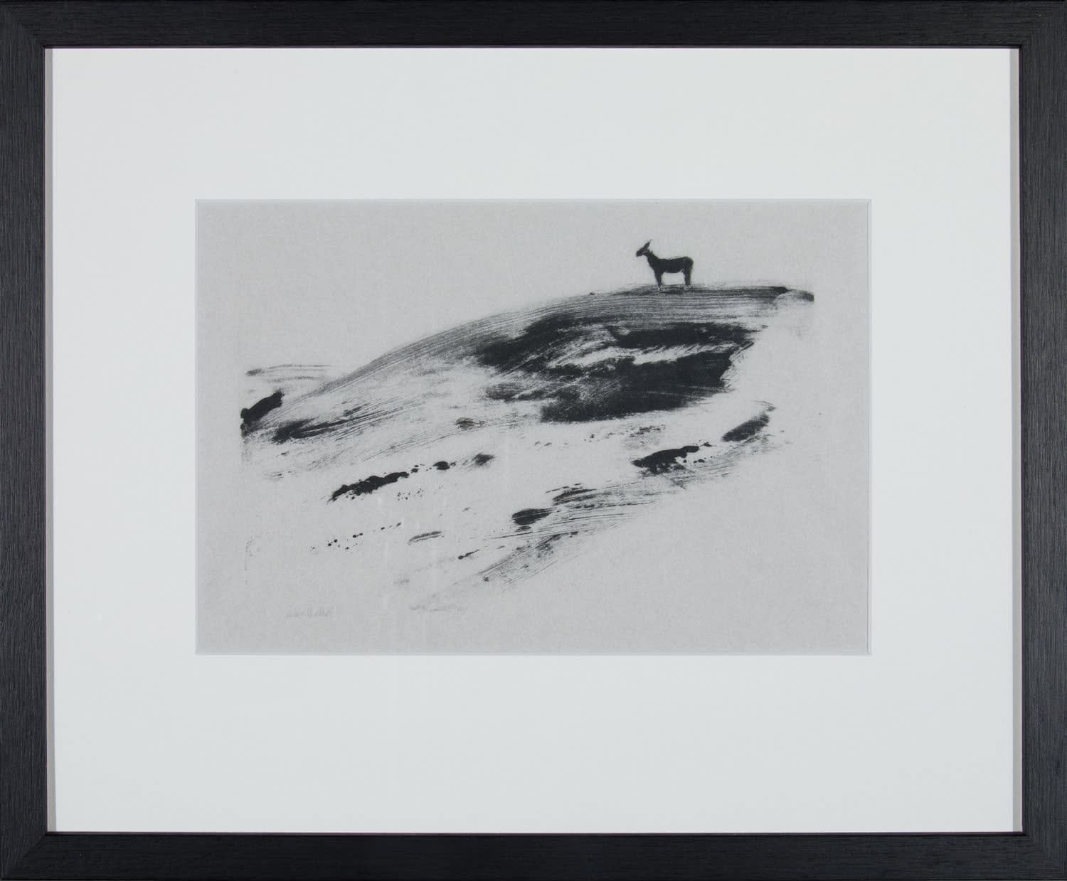 Helen Denerley, Goat on a Hill, 2023