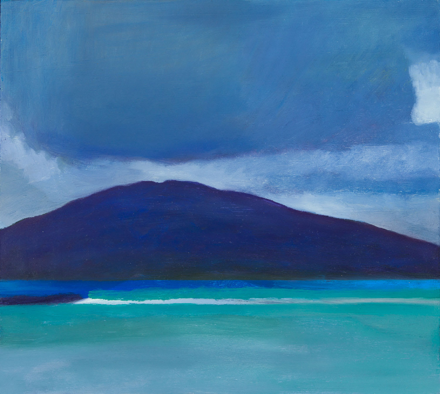 Jane MacNeill, Taransay under Storm Cloud, 2022