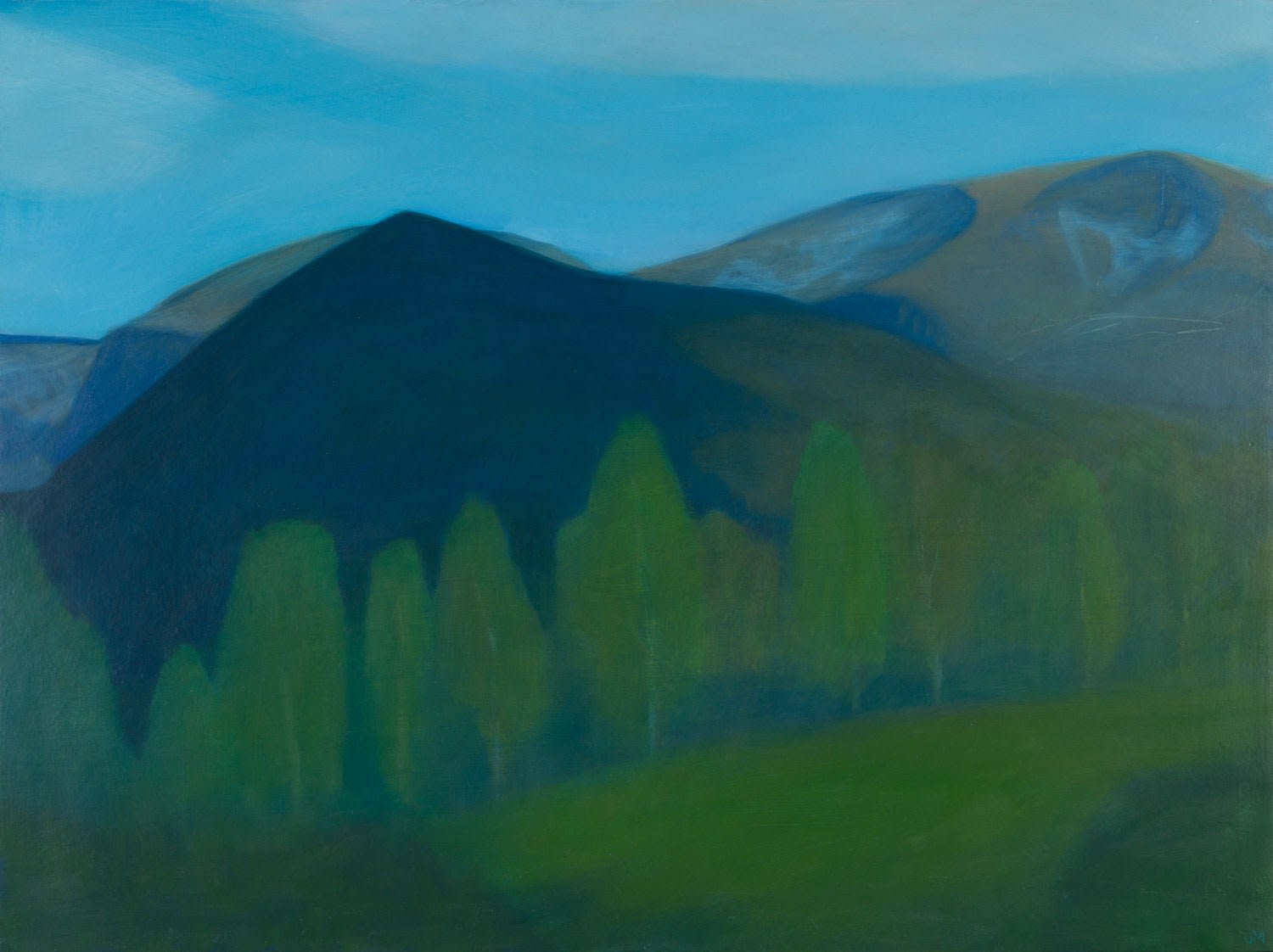 Jane MacNeill, Carn Elrig in Shadow, 2023