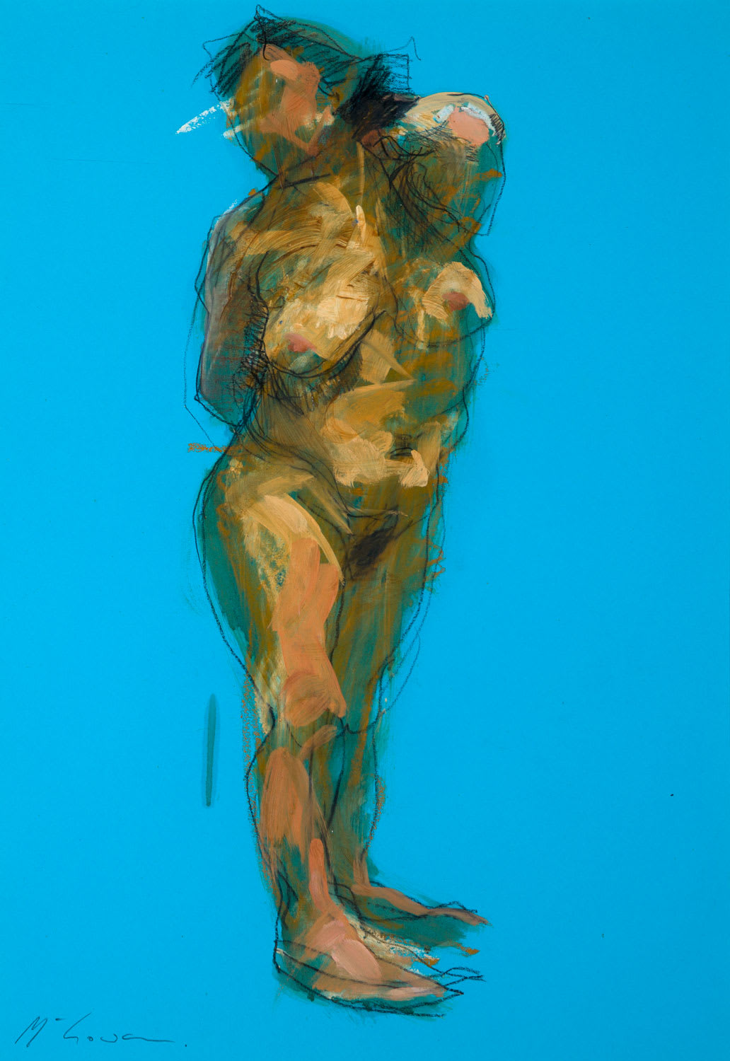 Alan McGowan, Topaz on Blue