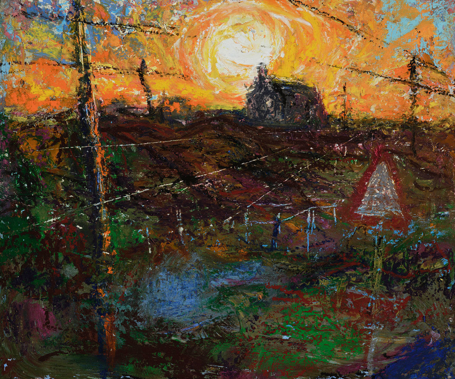 Allan MacDonald, Crossed wires, Carloway, 2025